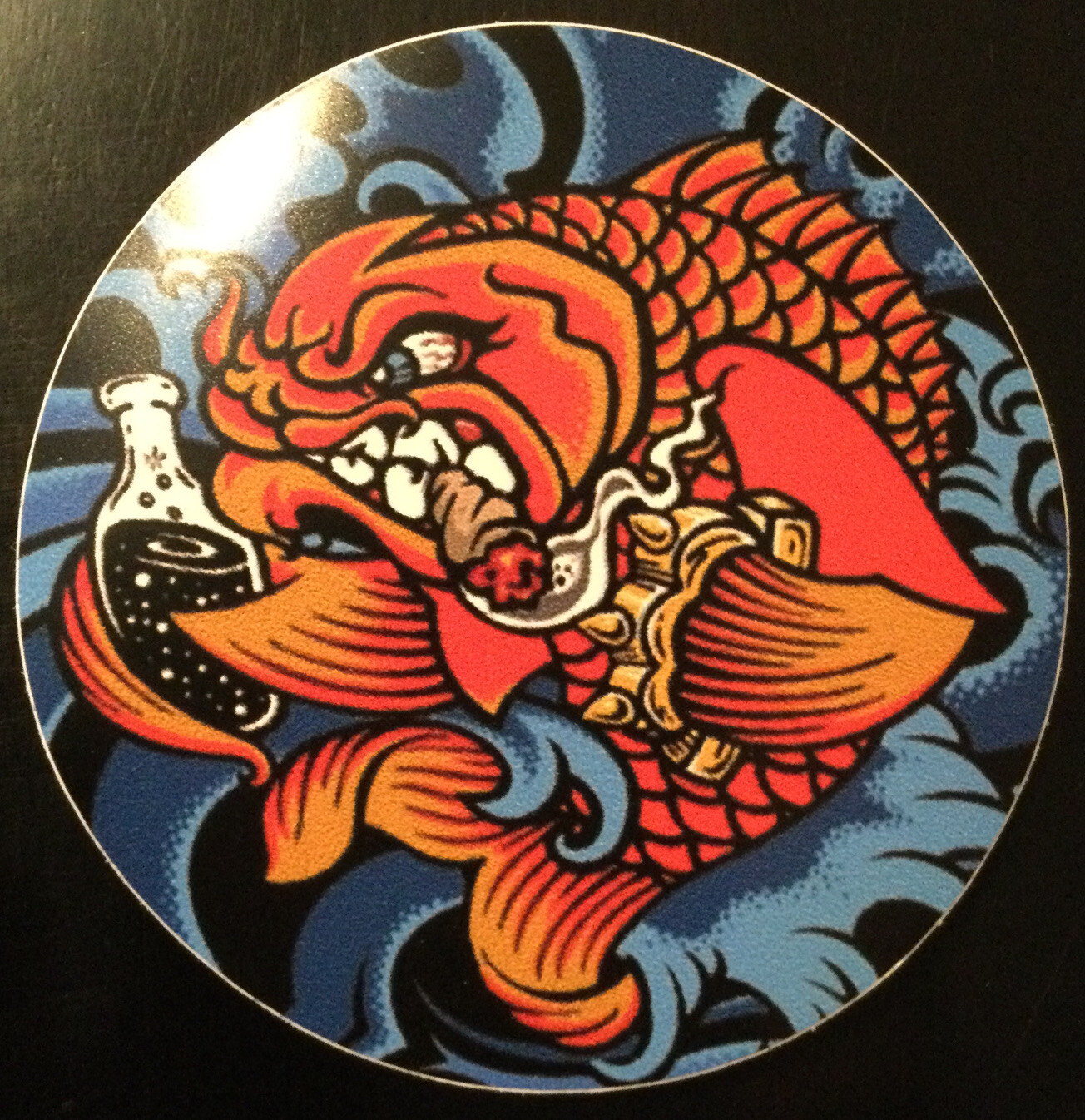 Sublime Sticker: Are You A Badfish Too: Vinyl Car Window Bumper Laptop Cooler