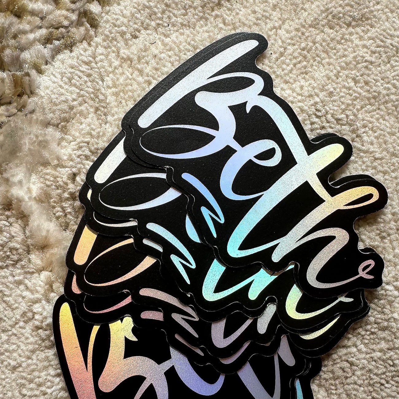 Name Sticker : BETH | 6PC Pack | for school or Office | graffiti | Calligraphy