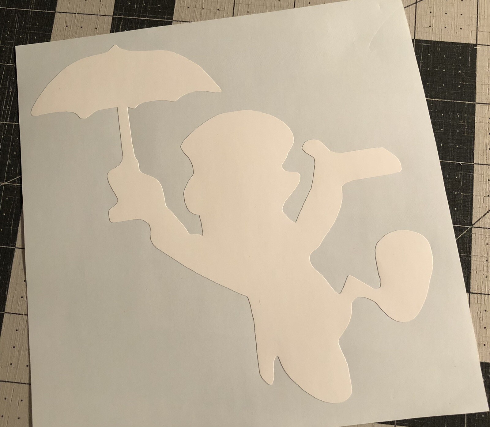 Vinyl Decal for Window – Jiminy Cricket (Disney), Various Colors & Sizes