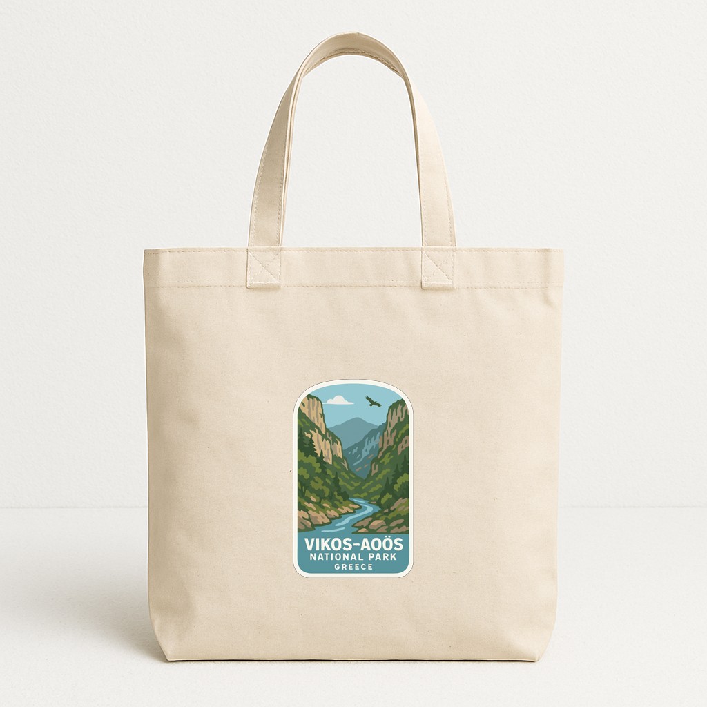 Vikos–Aoös Greece Iron On Heat Transfer Vinyl HTV Die-Cut World National Parks