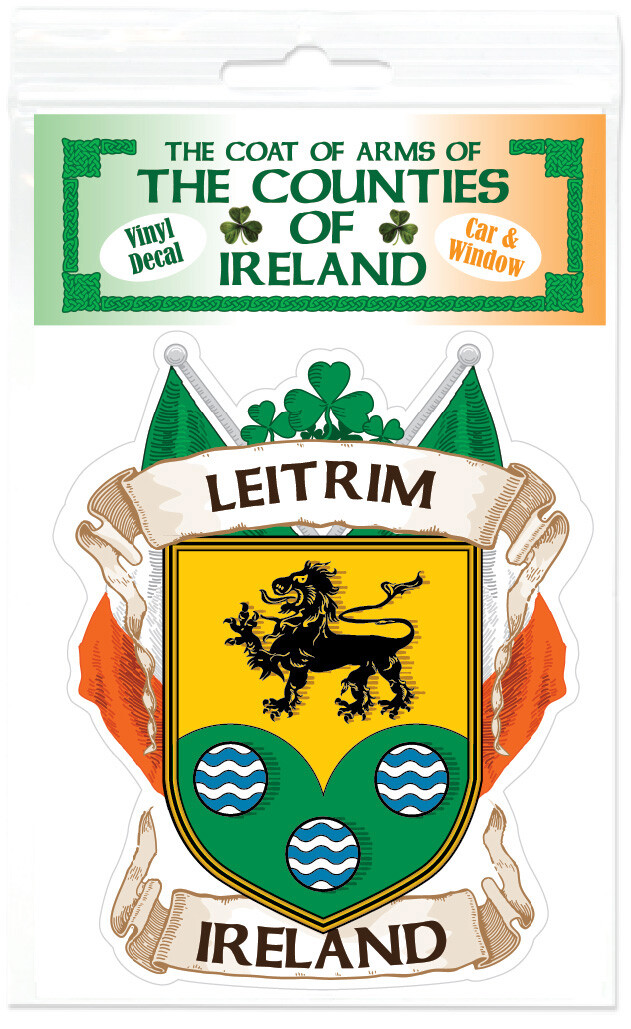 County Leitrim Ireland Irish Decal Sticker