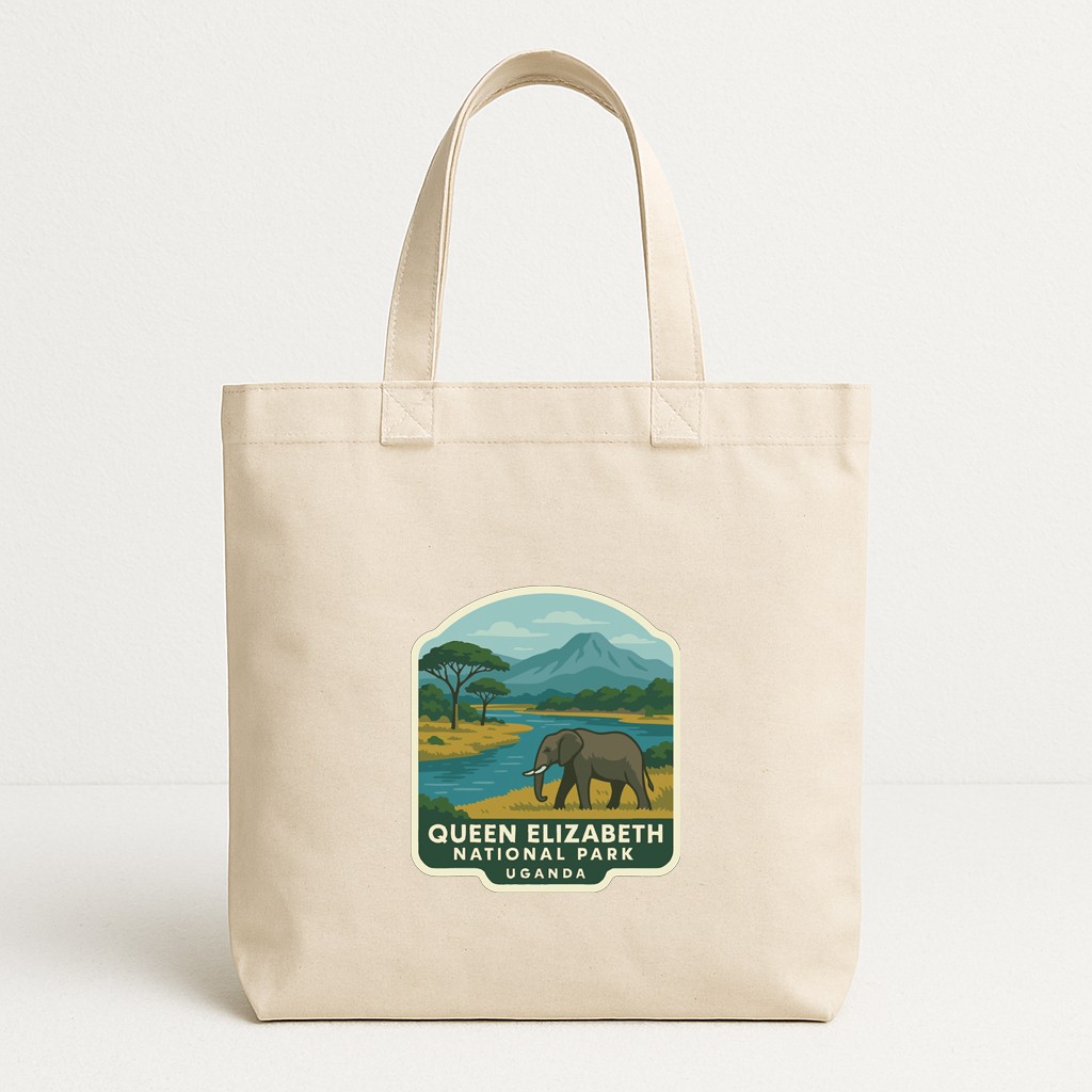 Queen Elizabeth Uganda Iron On Heat Transfer Vinyl HTV World National Parks