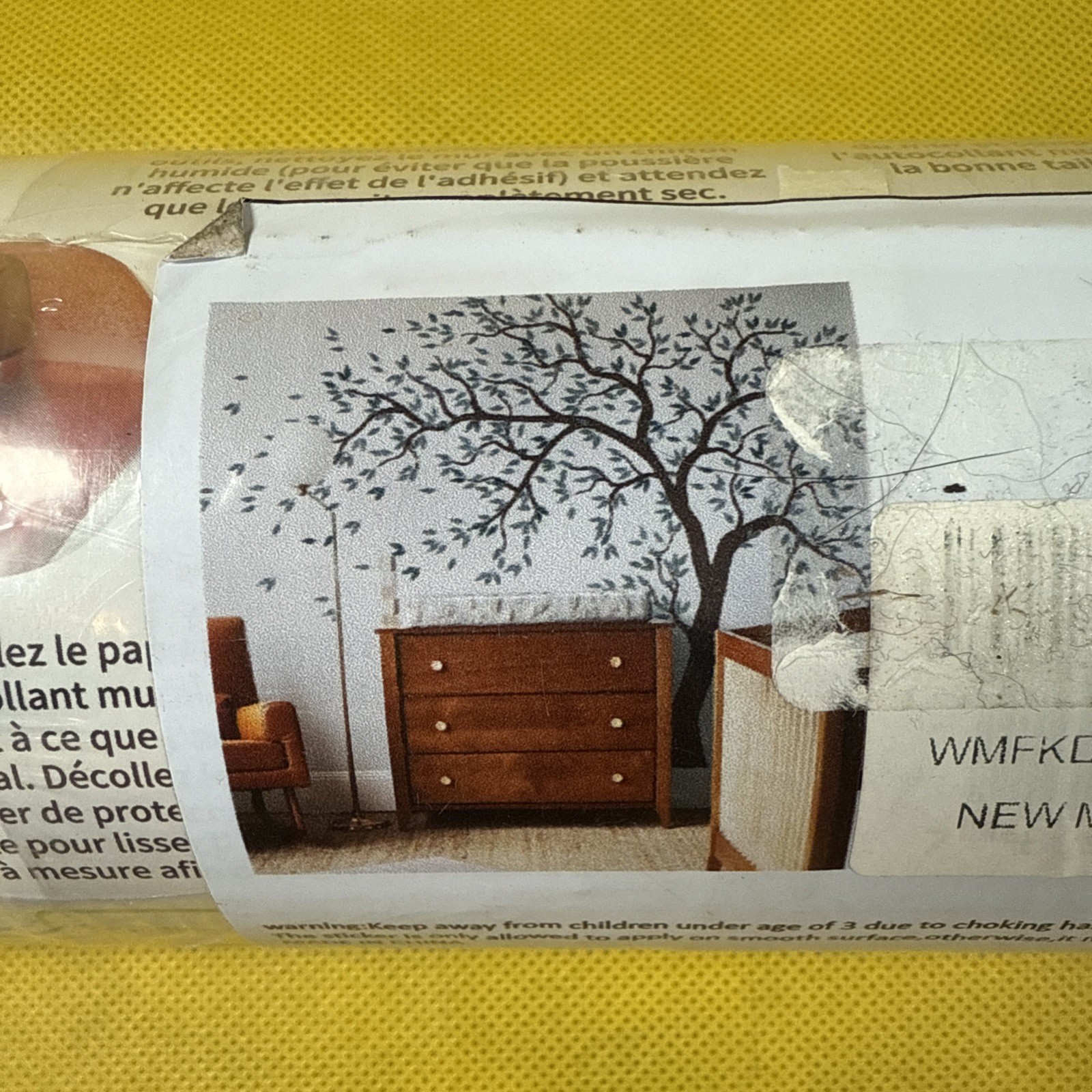 Tree Wall Decal Sticker Bedroom Tree Bathroom Tree Nature Wall Decor New M5