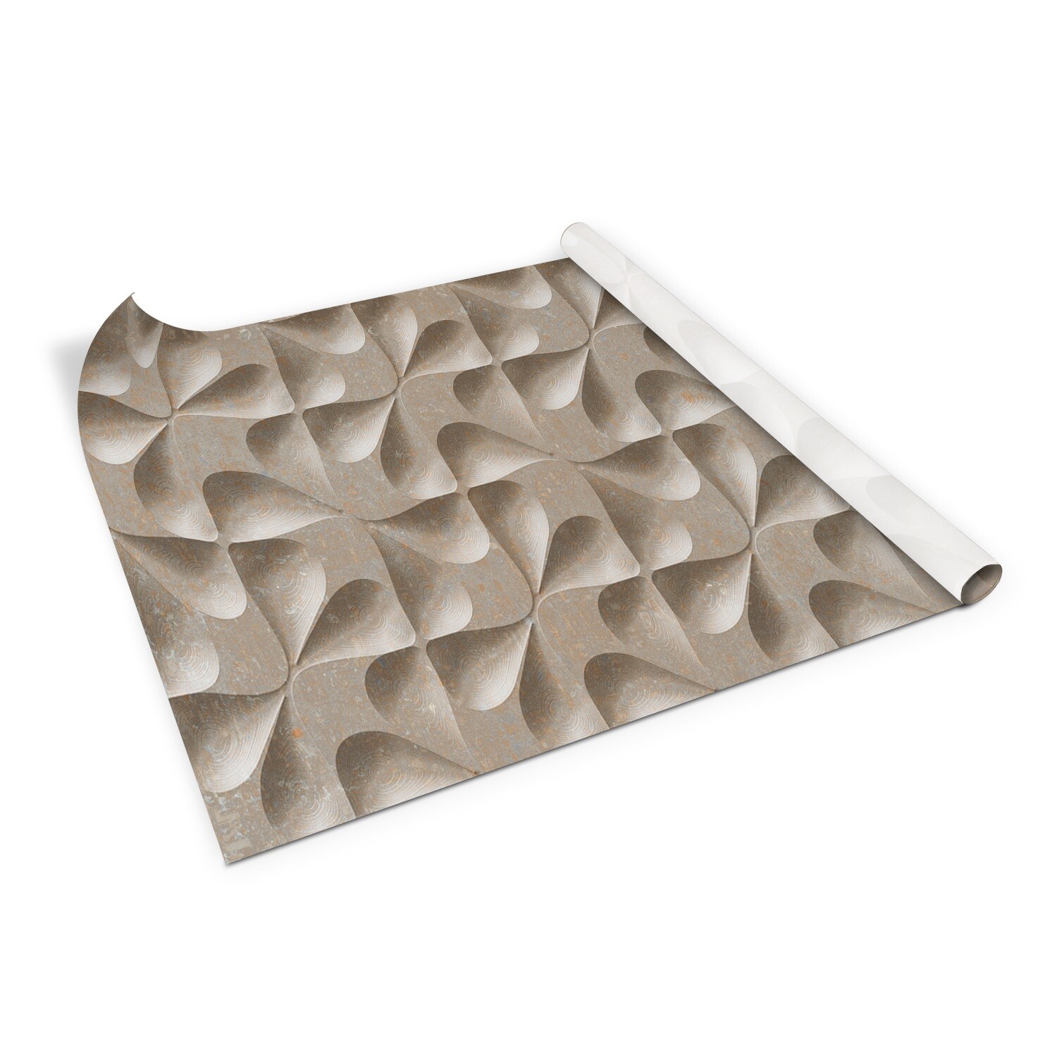 Wall Door Furniture Adhesive Sticker Decal Stone abstraction 3D 100×50