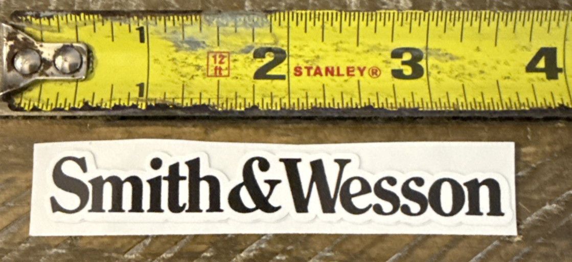 Smith & Wesson Sticker Decal-Brand New-SHIPS N 24 HOURS