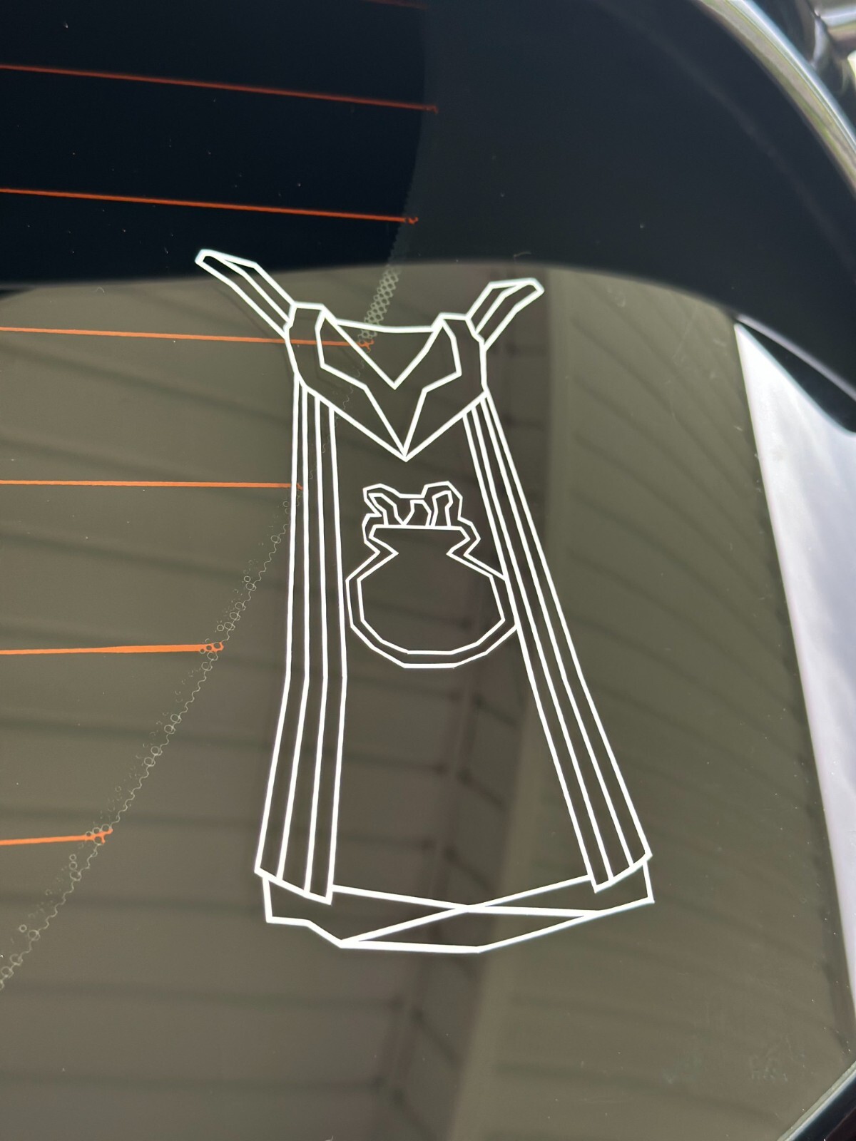Skill Cape Vinyl Window Decal – Old School Runescape ALL SKILLS AVALIBLE 2.6"x5"