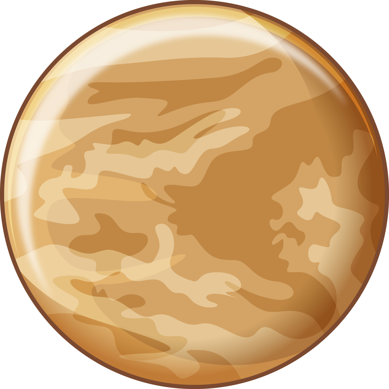 Solar System Planet Stickers 4in Vinyl Waterproof Decals Choose Single or Set