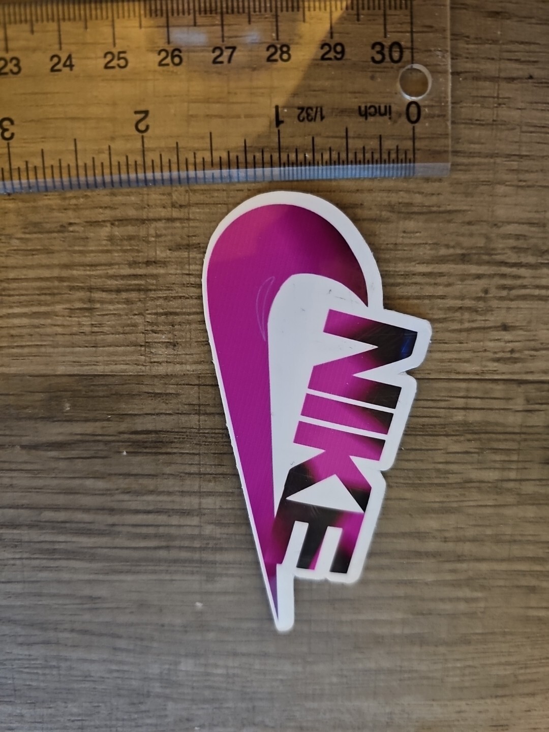 Pink/Black Nike Vinyl Sticker