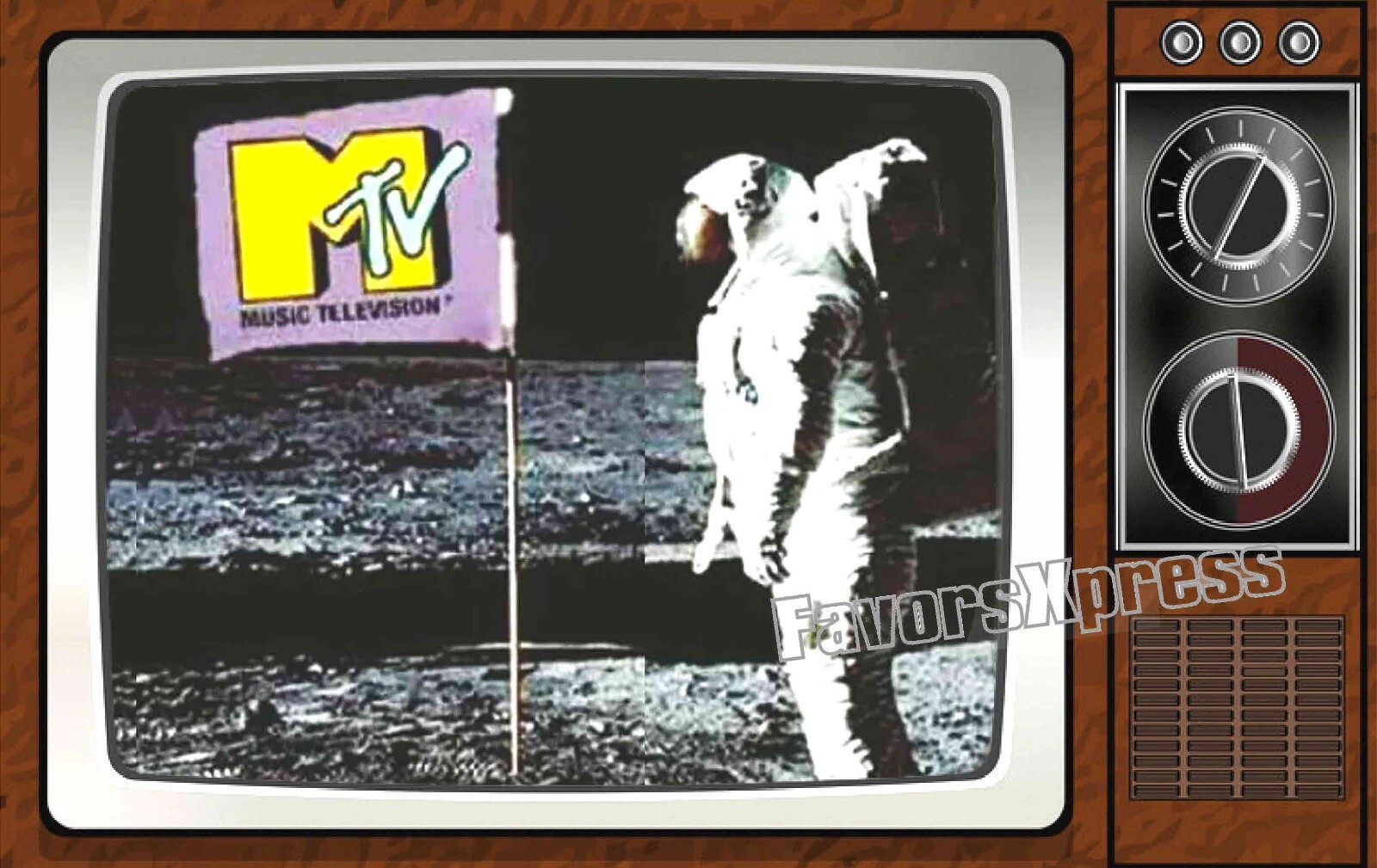 MTV Classic TV Show PHOTO MAGNET 4 X 2.5 INCHES