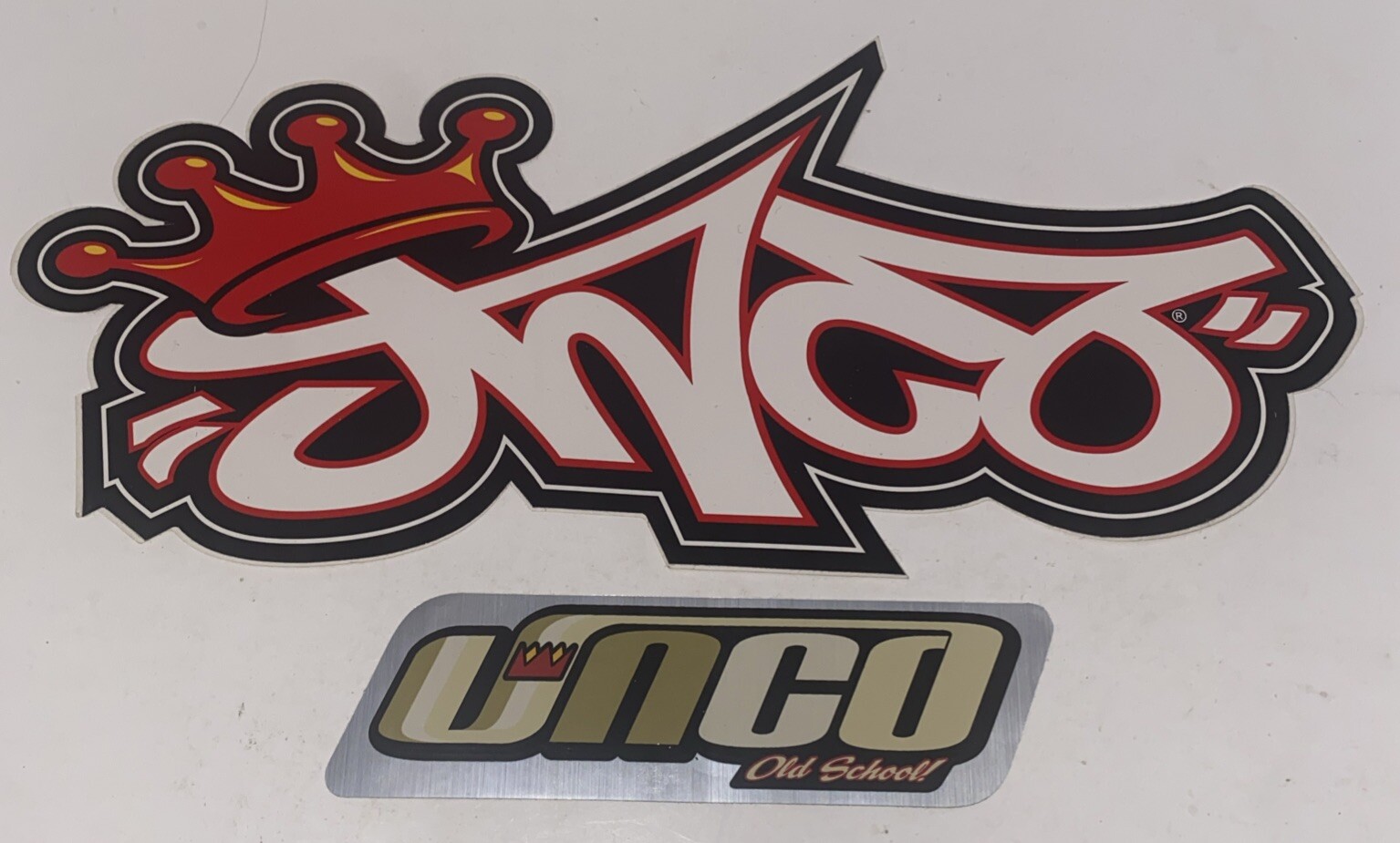 Jnco Stickers LOT of 2 Old School Raver Dance EDM Crown Festival Graffiti DnB