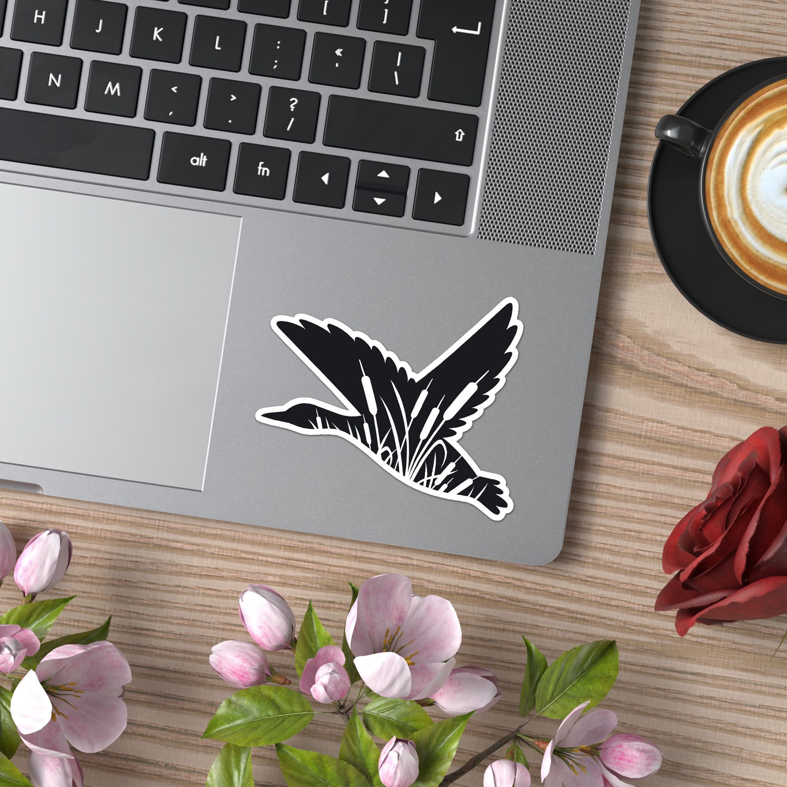 Duck Goose Marsh – Vinyl Decal Sticker – Car Window Laptop – ebn11911
