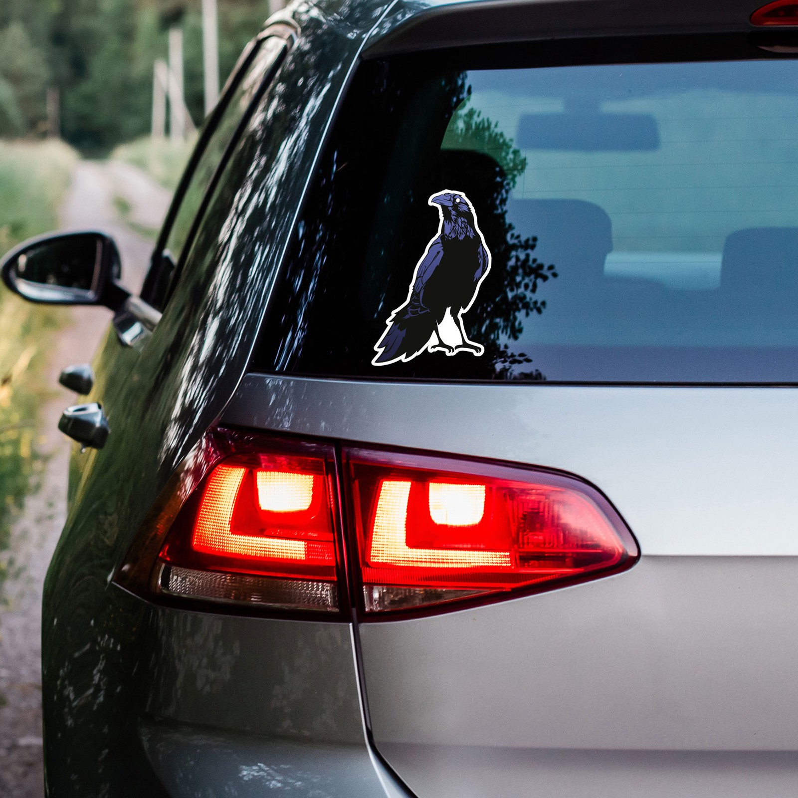 Crow Raven – Vinyl Decal Sticker – Car Window Laptop – ebn7665