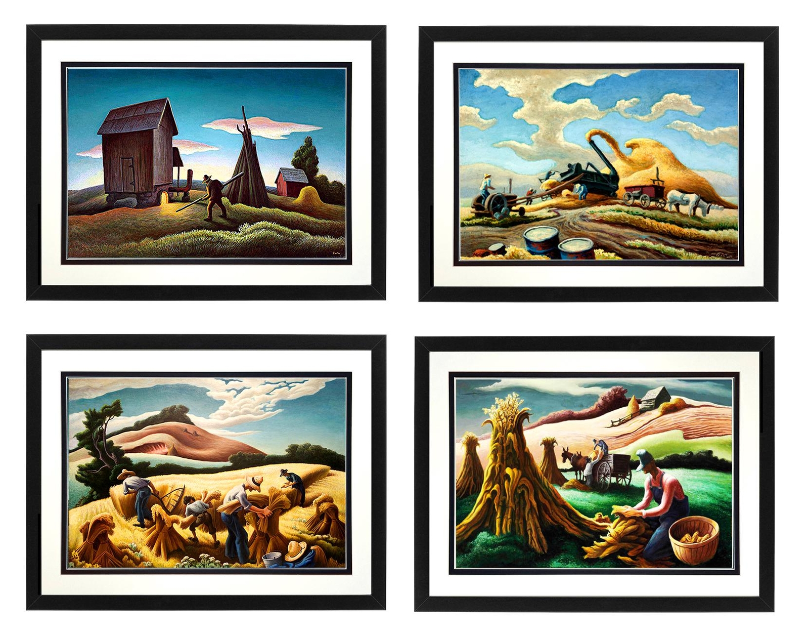Benton Prints Set of 4
