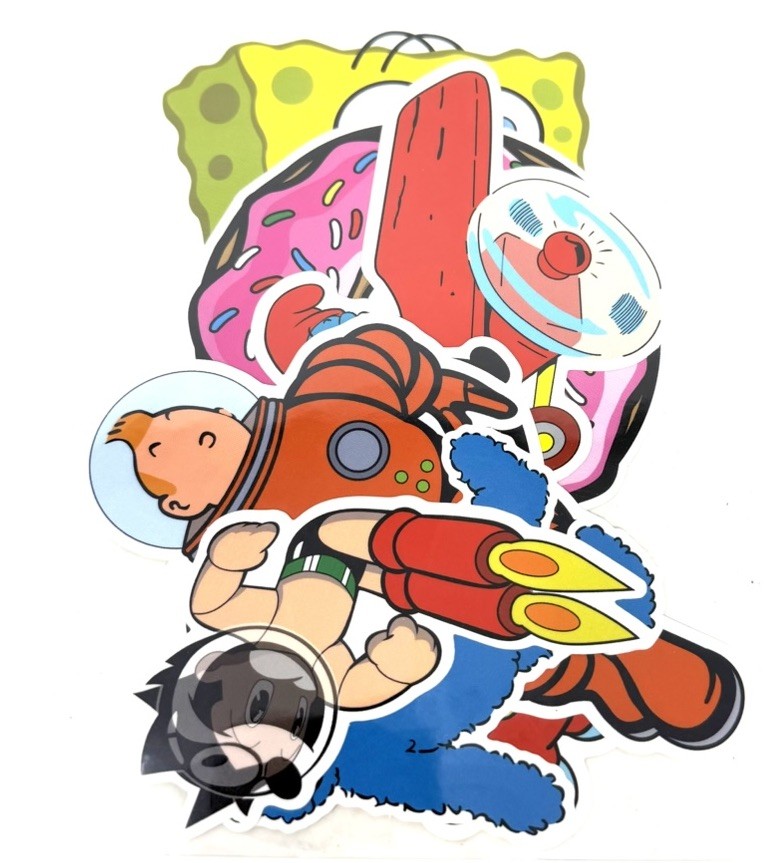 Jerkface Sticker Pack Designer Art Vinyl Grafitti Pop Culture