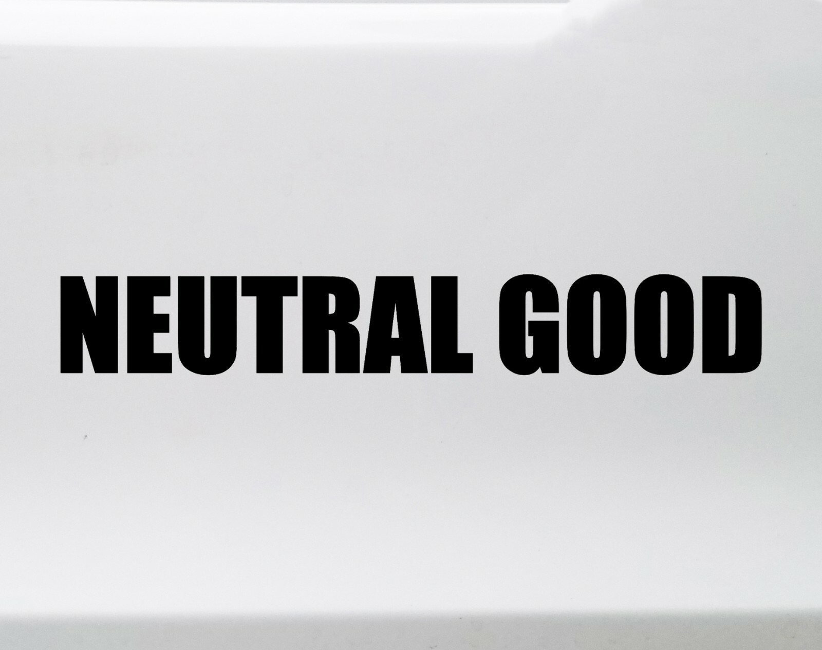 Neutral Good Vinyl Sticker – RPG Role Playing Character Alignment V1 – Decal