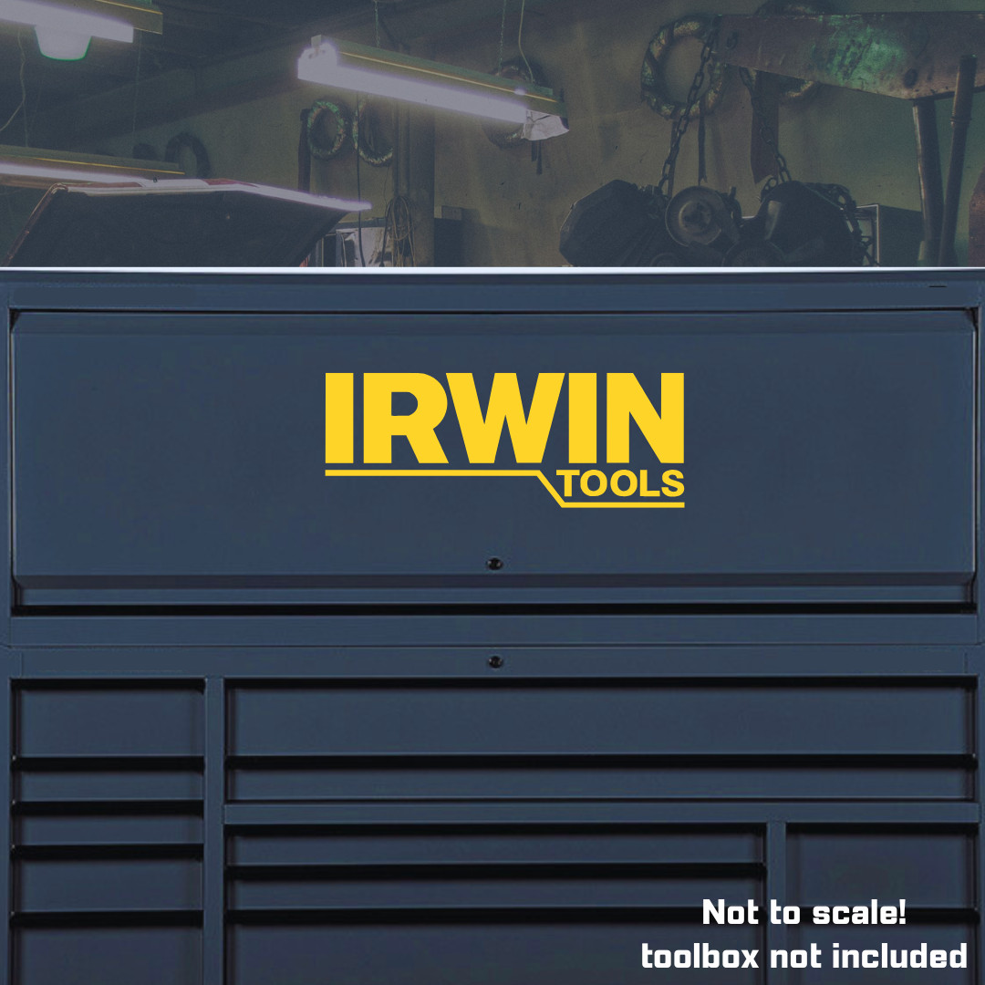 Irwin Tools Sticker – Pliers, Drill Bit, Hole Saw, Multiple Sizes, USA Made