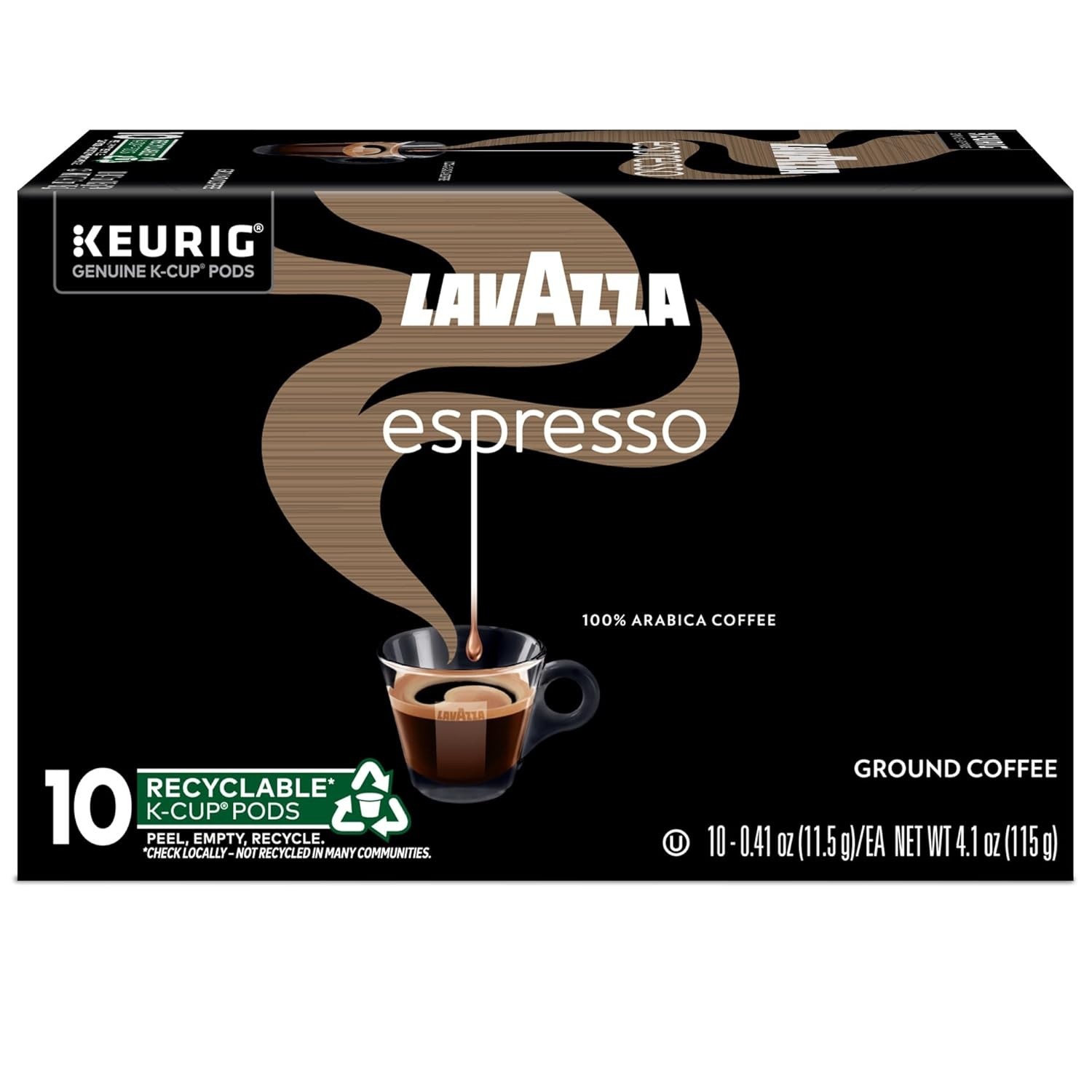 Espresso, Single-Serve Keurig K-Cup Pods, Medium Roast Coffee, 60-Count