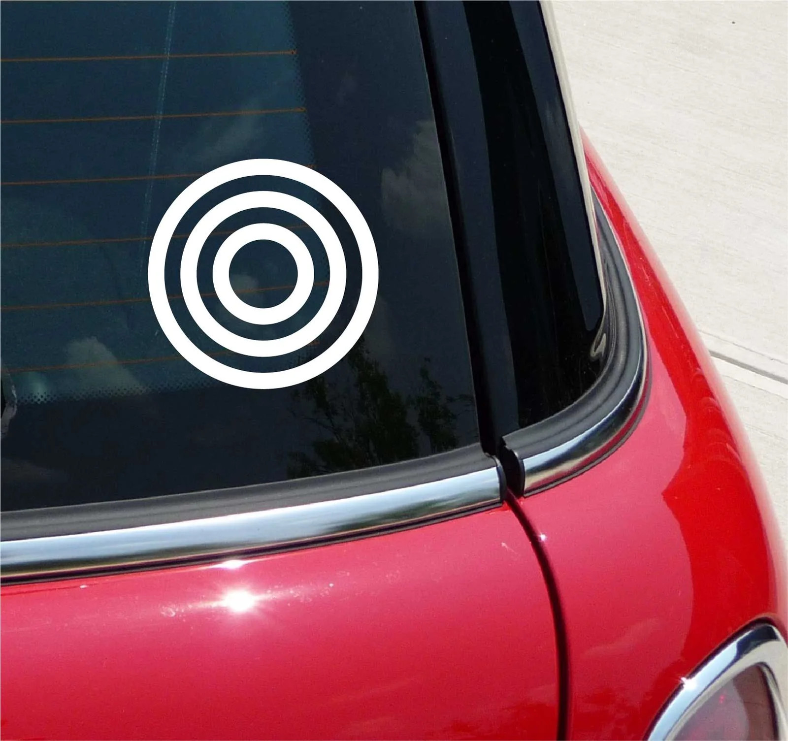 TARGET HUNTING BULLSEYE GRAPHIC DECAL STICKER ART CAR WALL DECOR