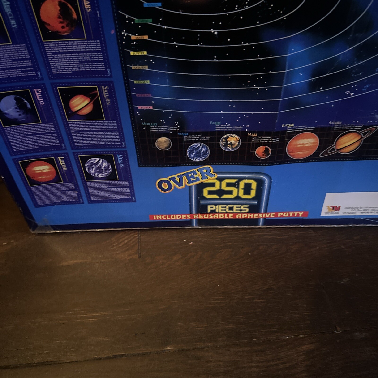 Glow Power Outer Space Super Kit Play Set 250 Pieces