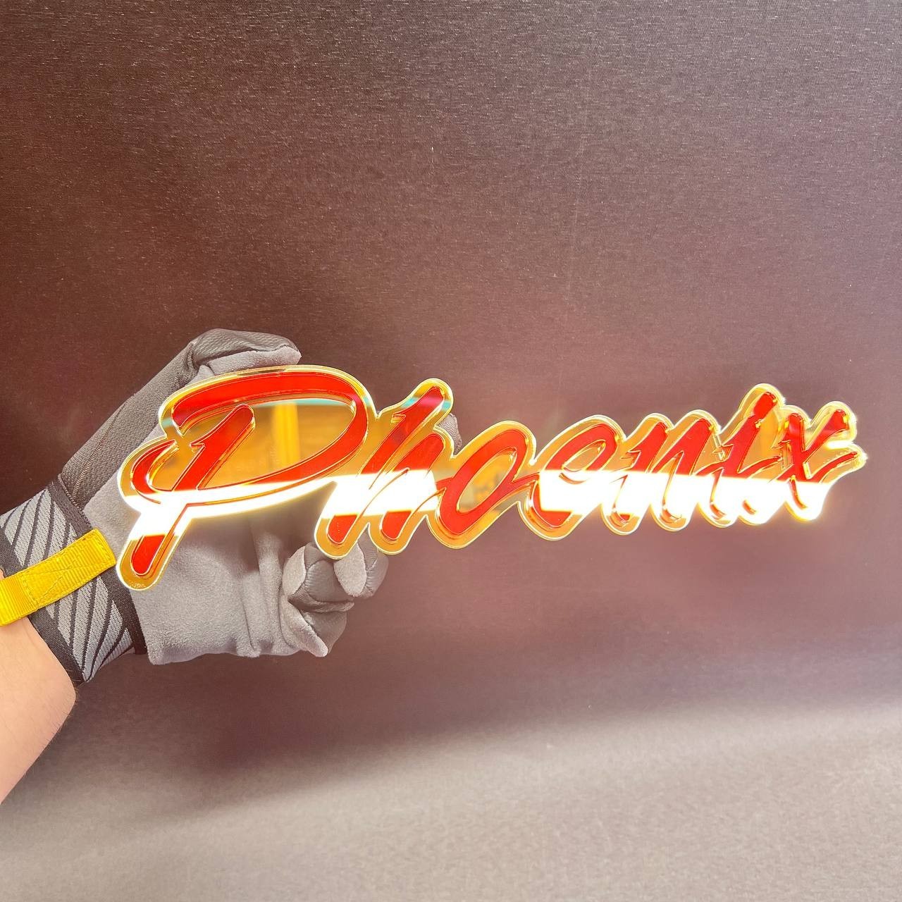Phoenix 3D Car Badge Fender Emblem – Grille Holder Acrylic Car Decal 1PC