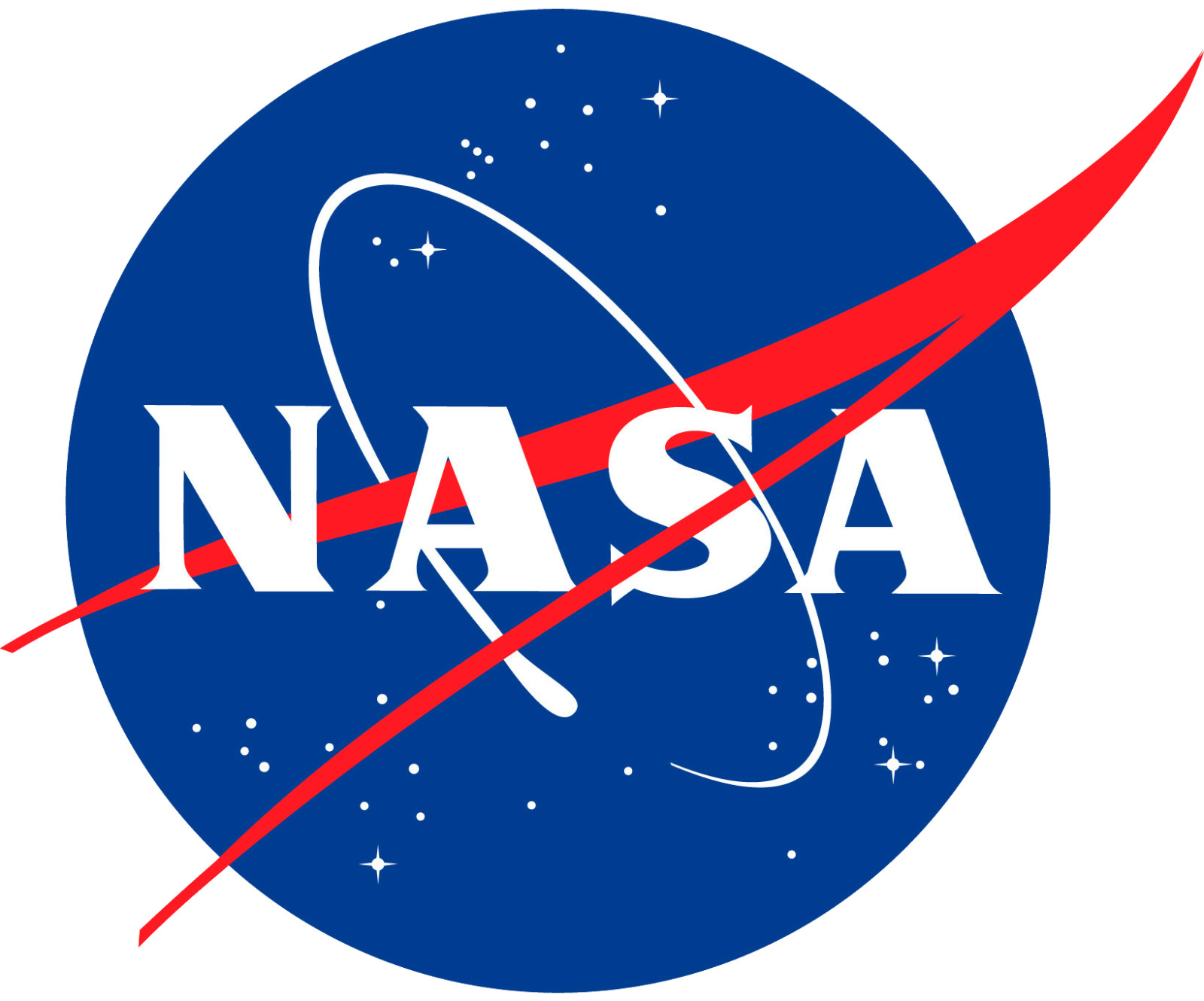 Nasa sticker logo weatherproof bumper vinyl decal