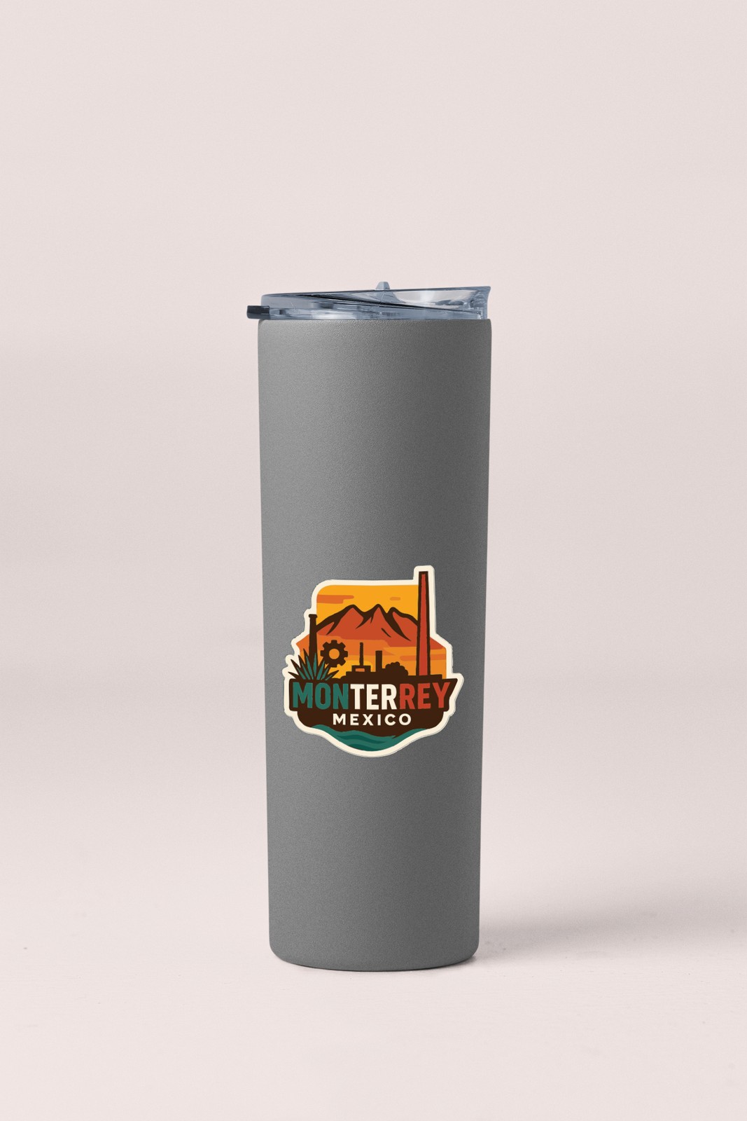 Monterrey Mexico Sticker Decal Vinyl Die-Cut City Skyline Landmark Design