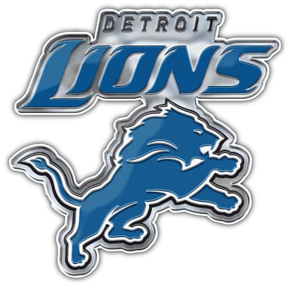 Detroit Lions NFL Football Logo Sport Car Bumper Sticker Decal "SIZES"