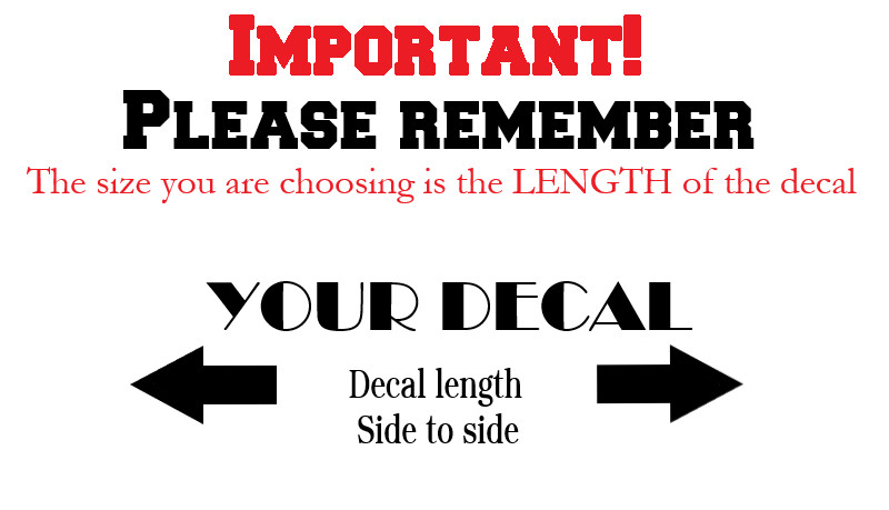 Custom Text Vinyl Lettering Personalized Sticker decal ANY TEXT ANY NAME FONTS