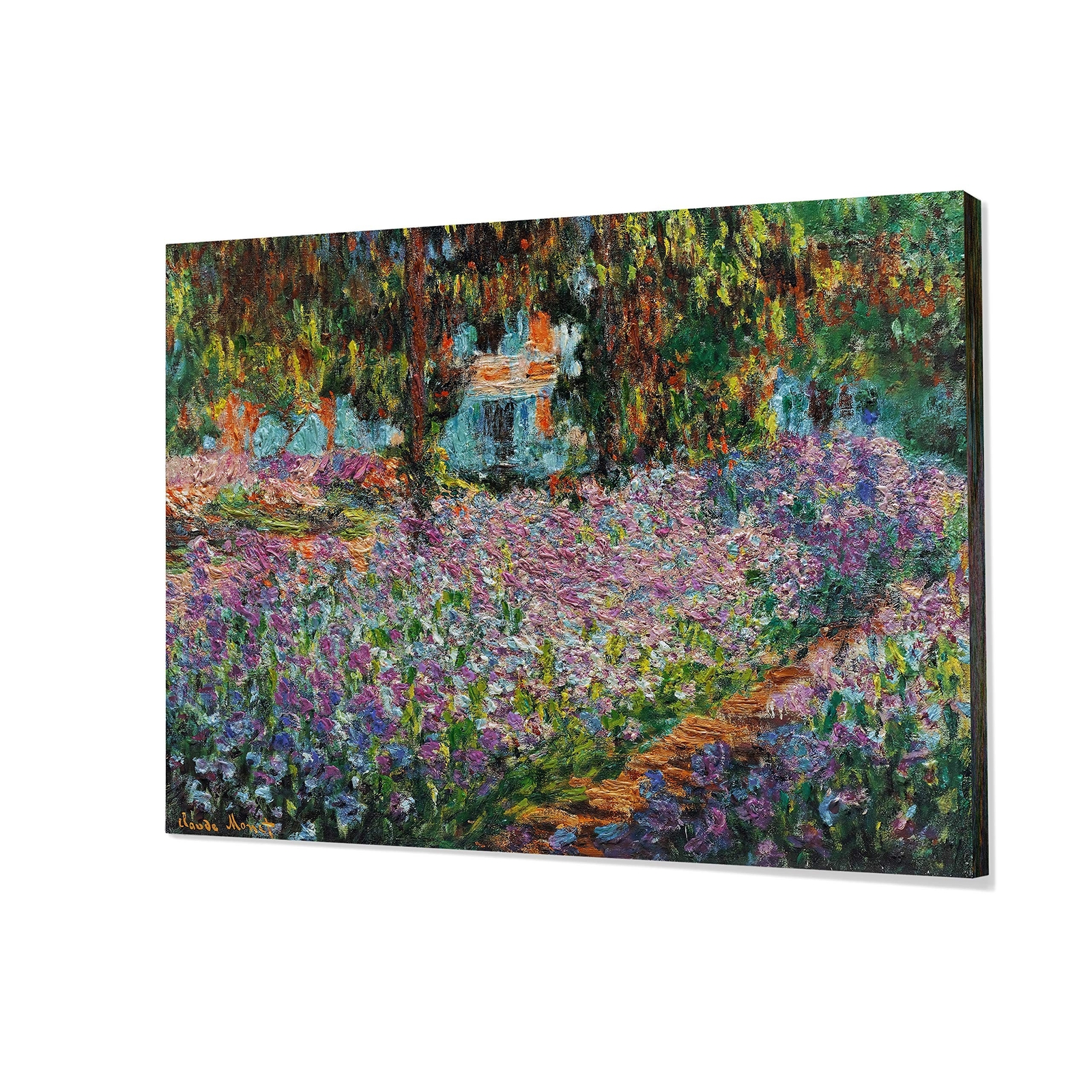 Irises in Monet's Garden, 1900 03 Canvas Prints Wrapped Gallery Wall Art | Re…