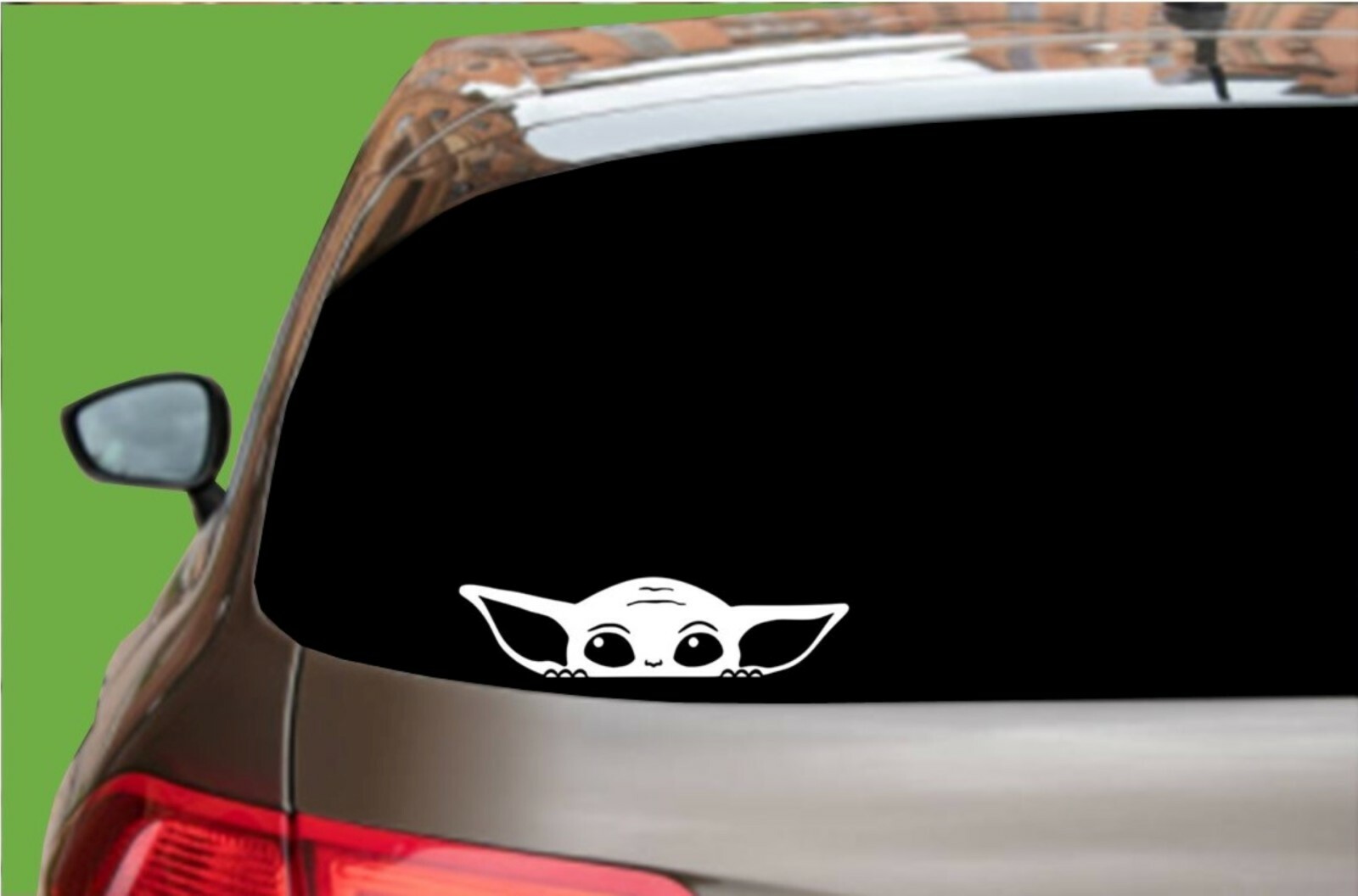 BABY YODA, GROGU, STAR WARS, Decal Stickers for Cars, Windows, Laptops, Tablets.