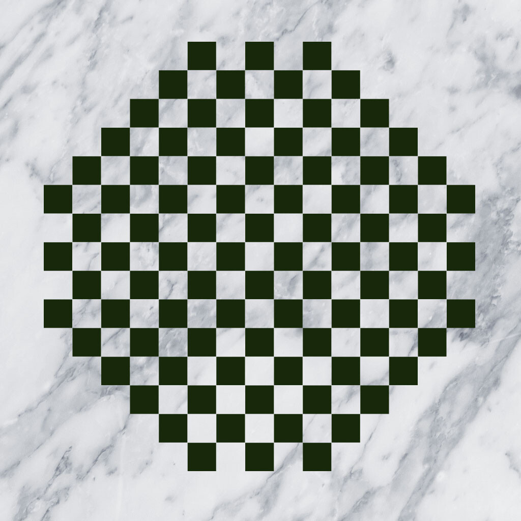 Make Your Own Octagonal Chess & Checker Game Board Vinyl Wall Sticker Decal