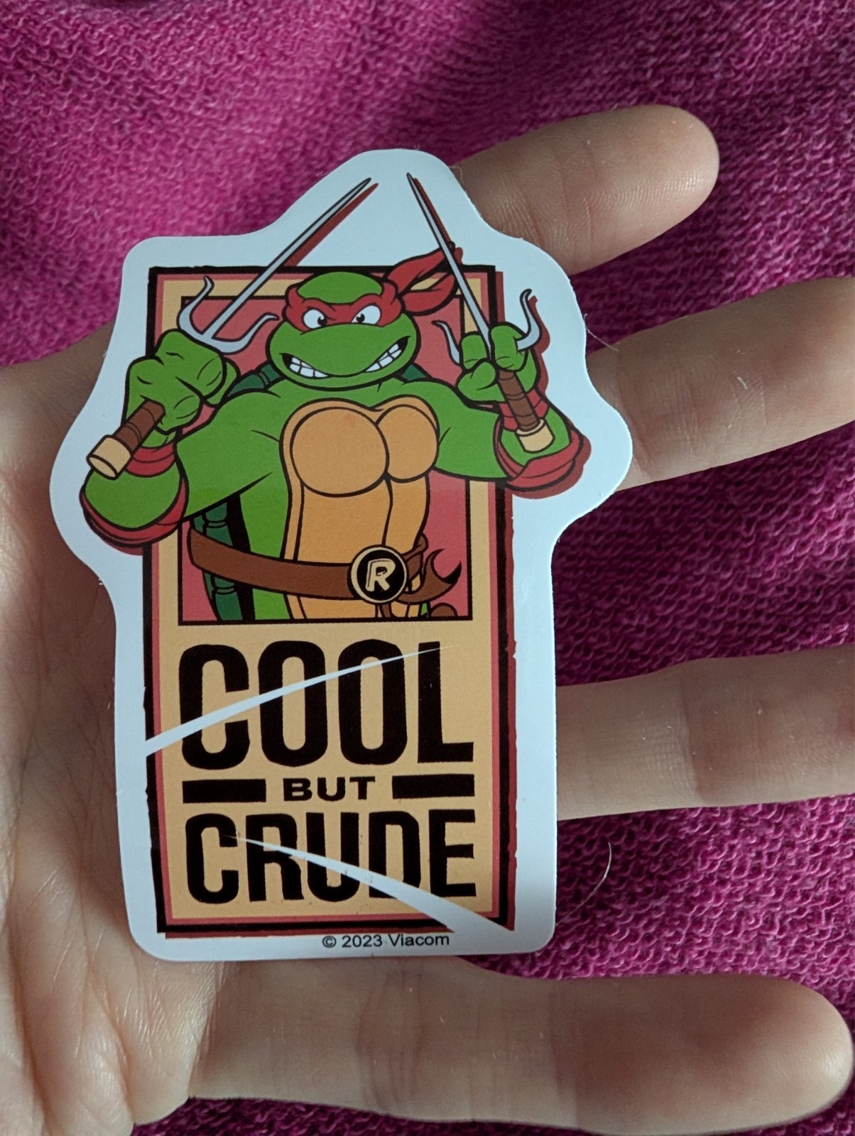 Teenage Mutant Ninja Turtles, TMNT, Vinyl Sticker, Raphael