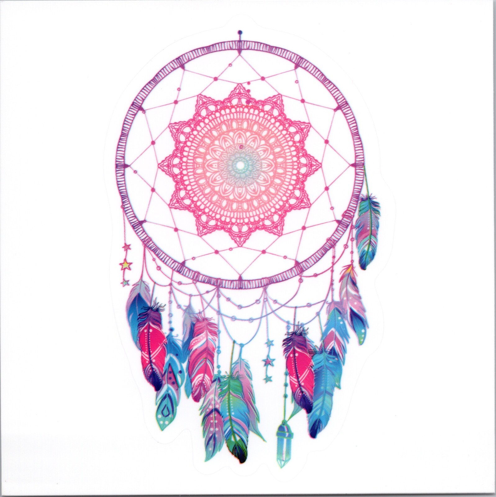 DREAMCATCHER ~ MYSTICAL – Vinyl Sticker – 4.25in x 2.75in