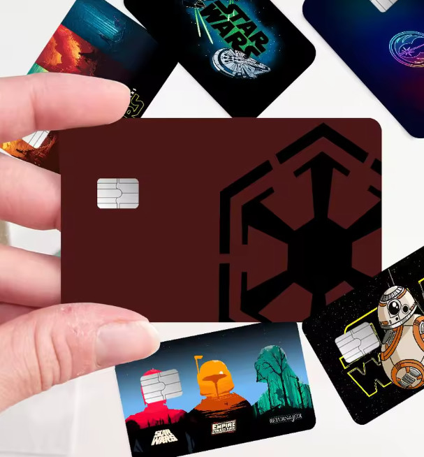 Star Wars Empire Card Decal Sticker for Credit Card or Debit Card Perfect Fit