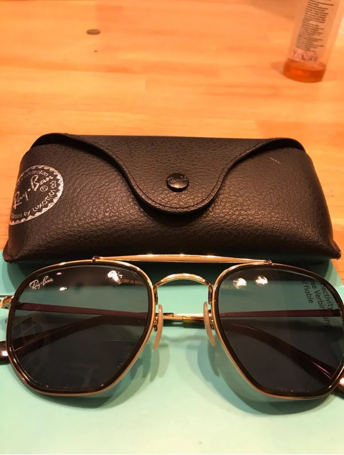 Ray Ban SMALL TRANSPARENT Sticker – Qty1 – (Tracked delivery – UK Only)