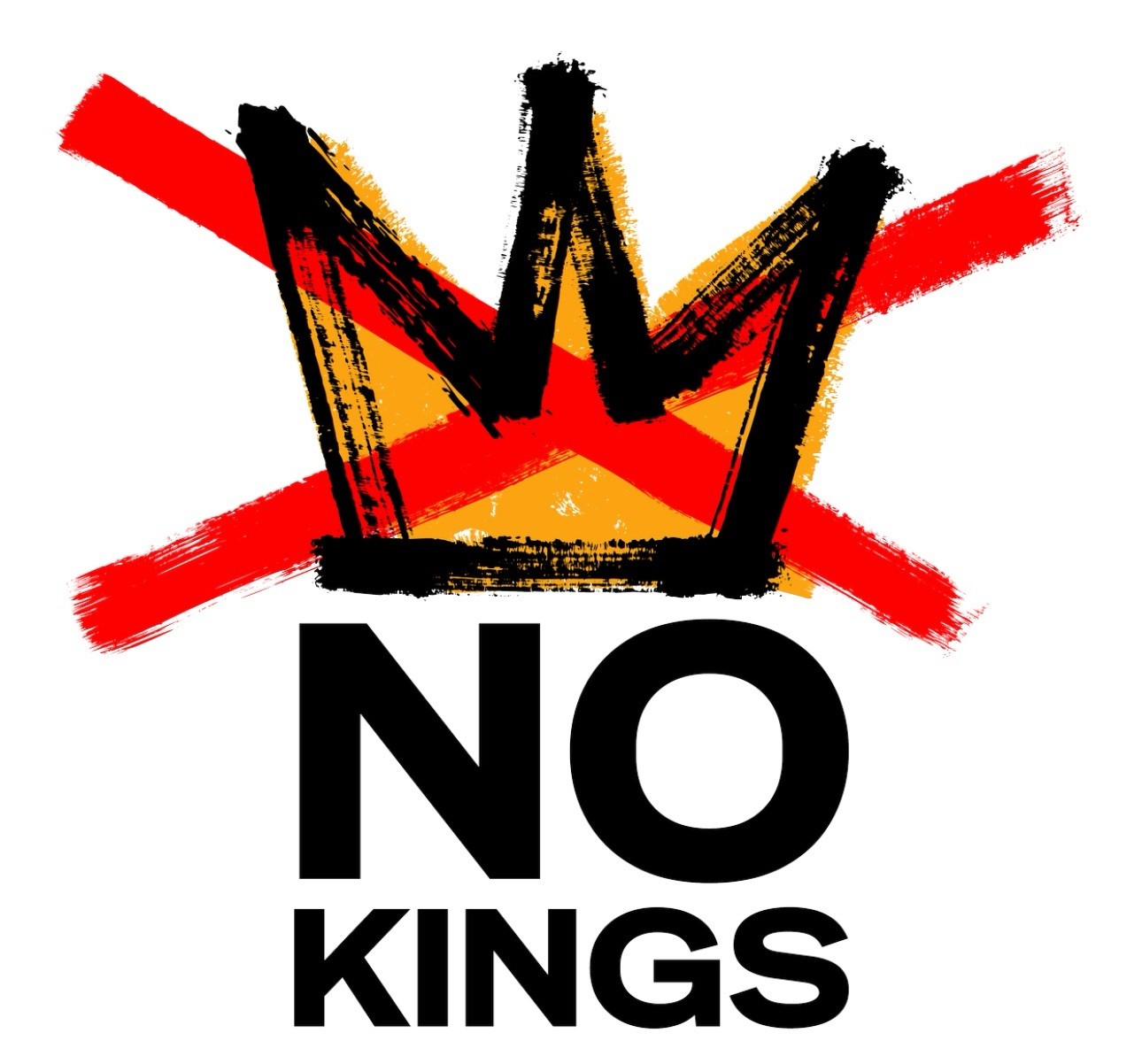 NO KINGS Vinyl Sticker 3.5 x 4 Inch🔥USA🔥DIE CUT🔥
