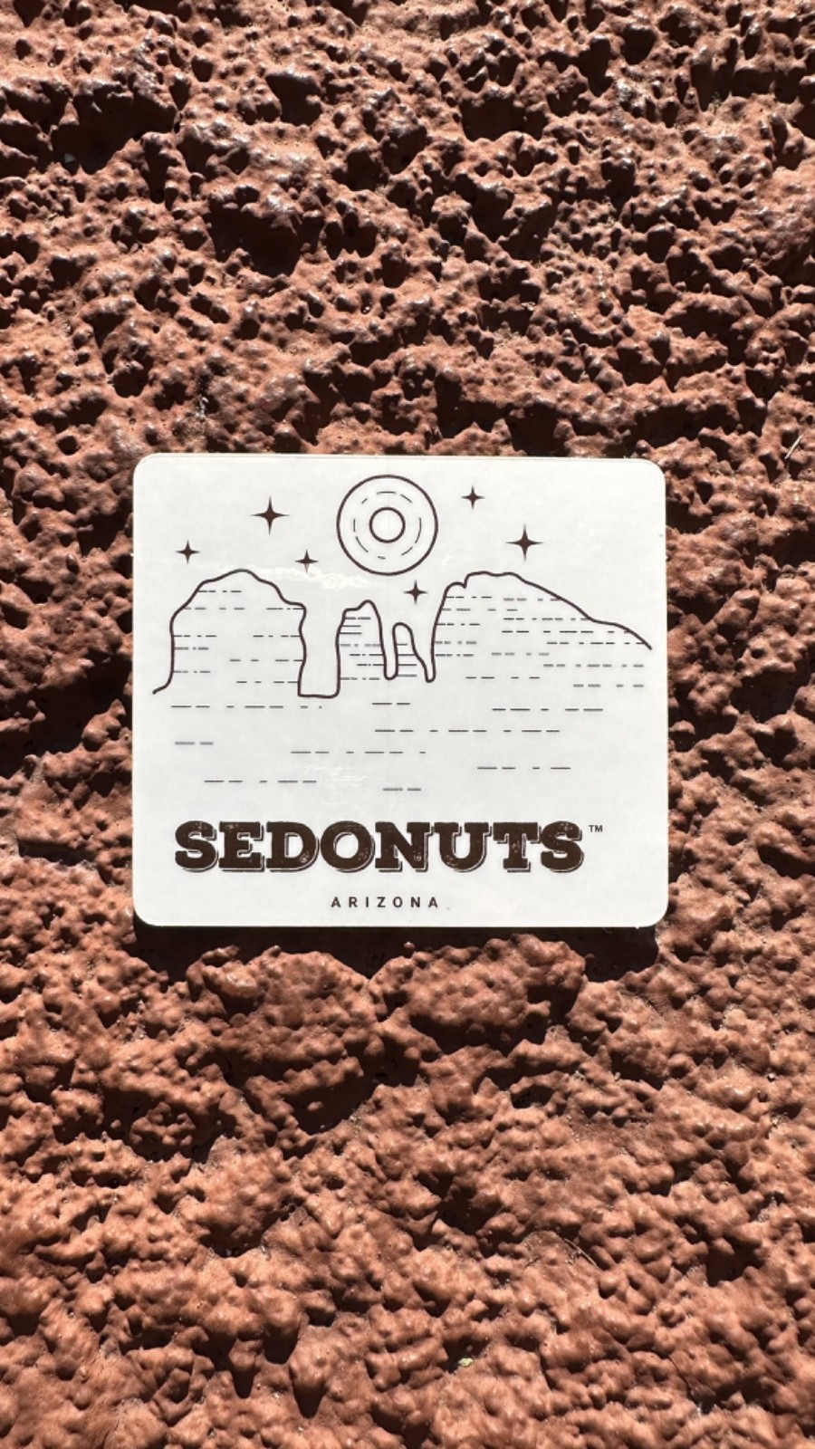 Exclusive Sedonuts and Coffee Stickers SEDONA ARIZONA