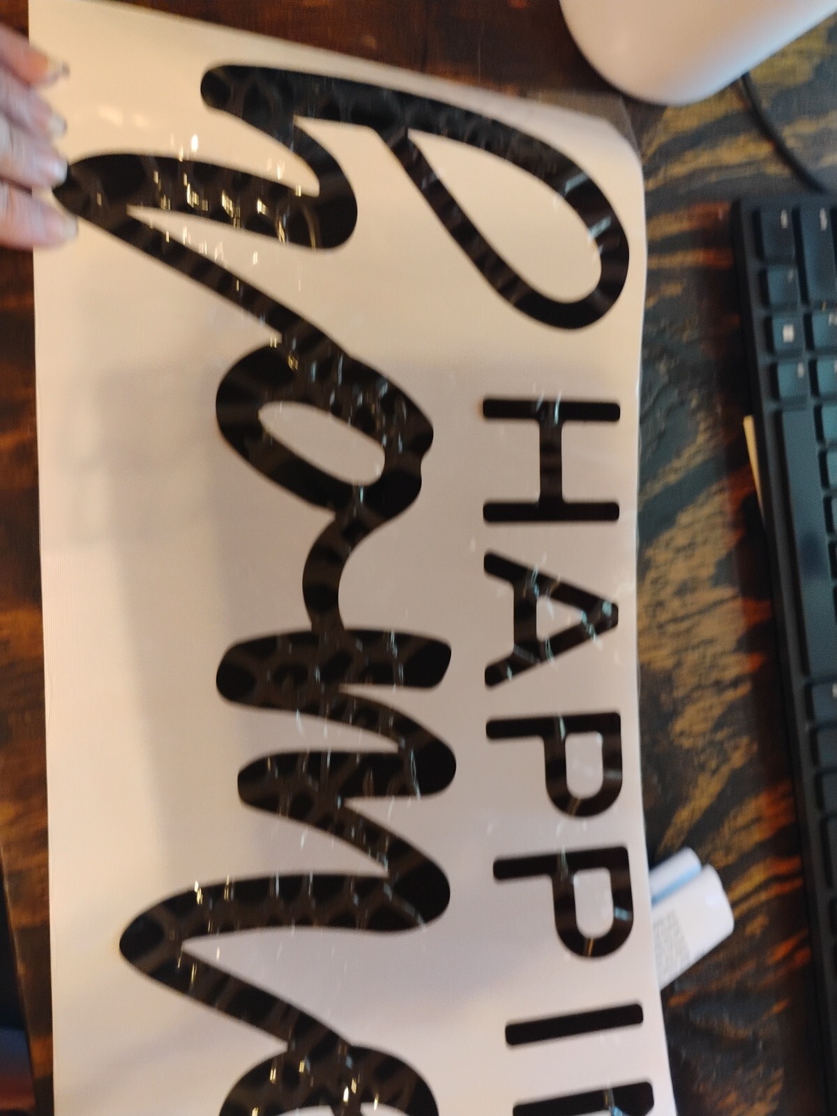 Urban House Of Designs Vinyl Wall Art HAPPINESS IS Homemade