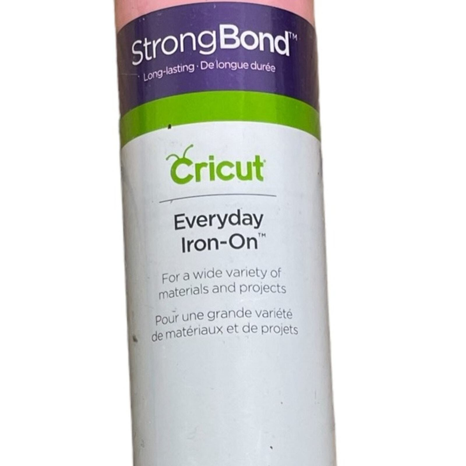 NWT Cricut Everyday Strong Bond Iron-On Blush Rose Fard Explore Air 2 Machine