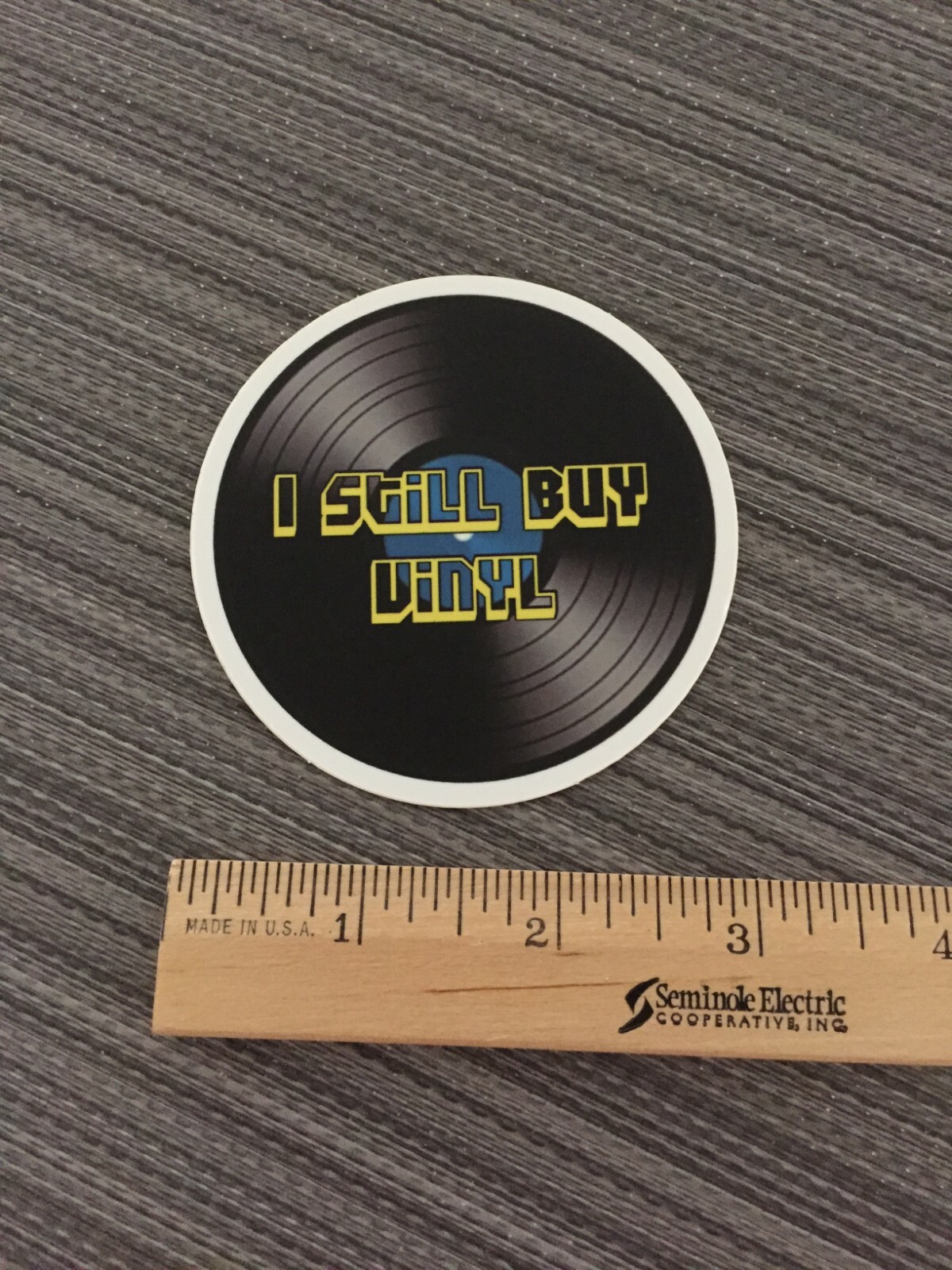 I STILL BUY VINYL Sticker LP Record Collector Albums Vinyl NEW