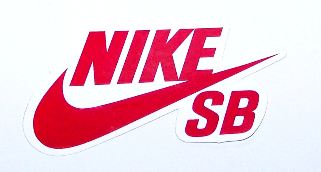 NIKE SB – Logo Die Cut Sticker Decal Skateboarding Sports Tennis Shoes NIKEY