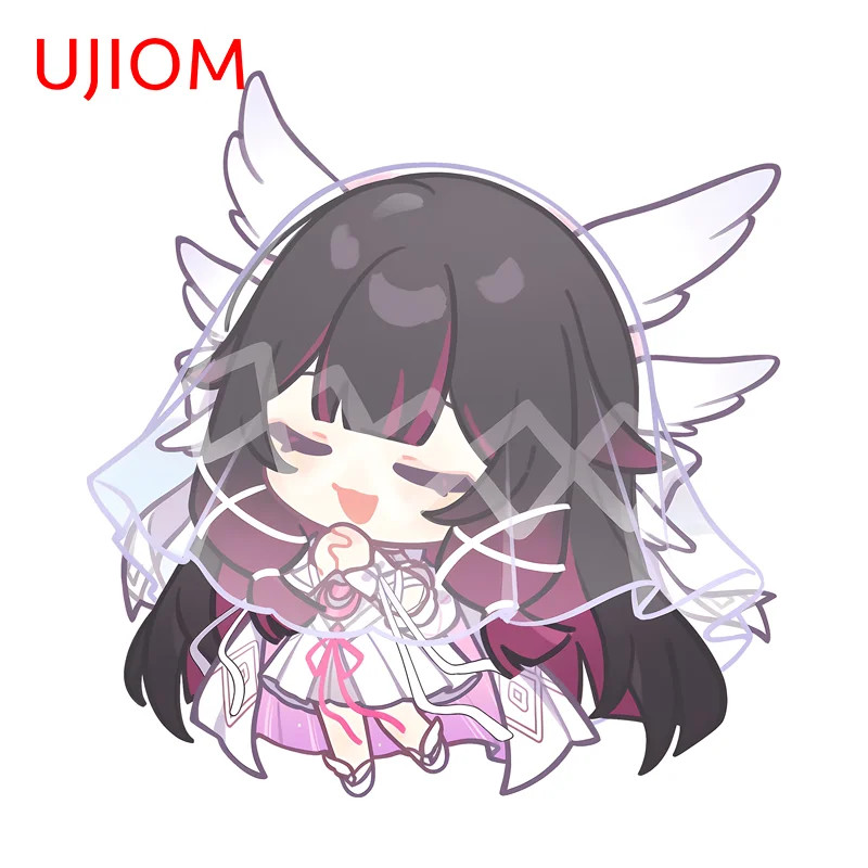 UJIOM Colombia Genshin Impact Wall Sticker Scratch Proof Graphics Decal