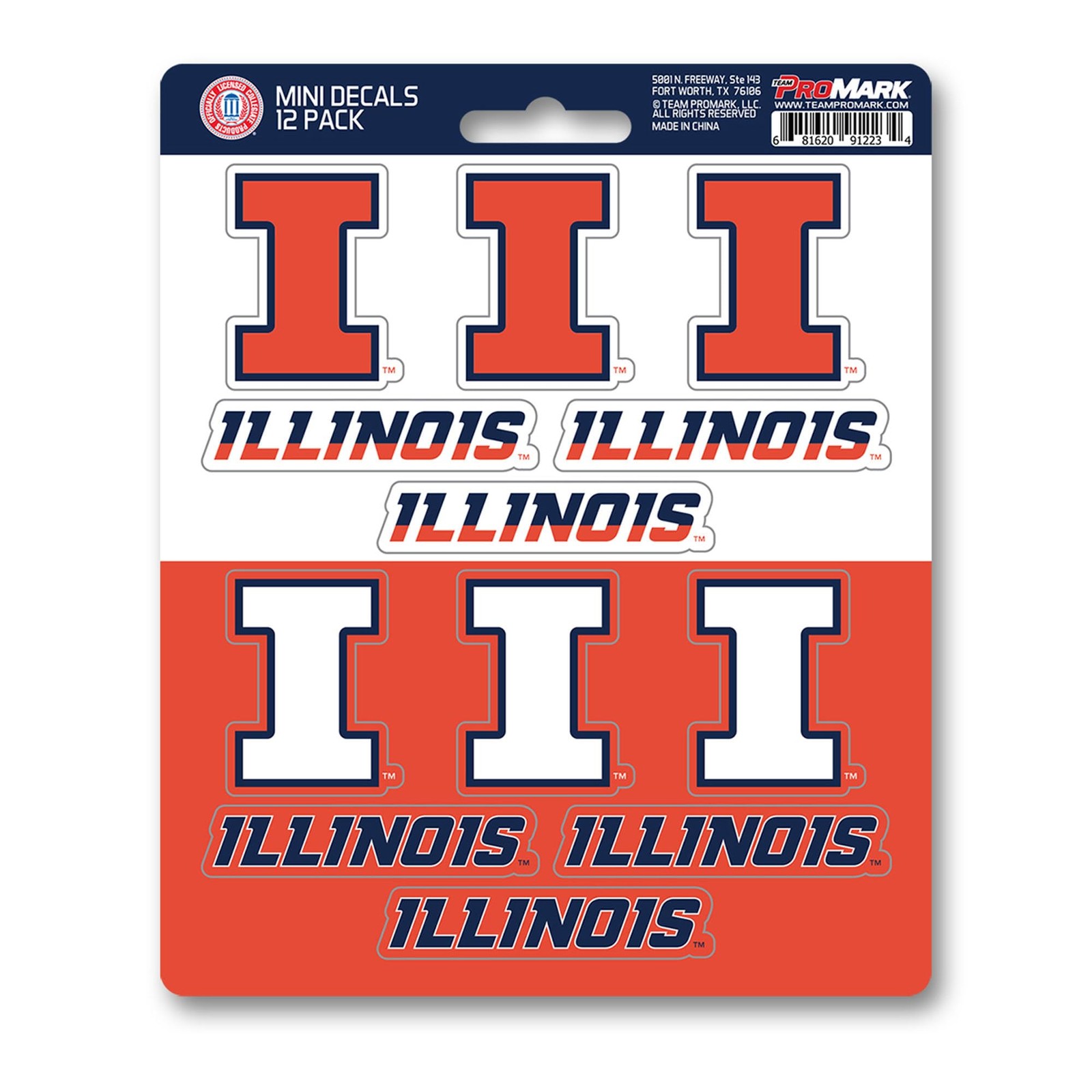 Team Color Sticker Decal Set 12 Mini 1 Inch Vinyl Decals For Cars Laptops Ha…