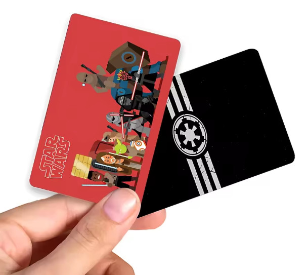 Star Wars Empire Card Decal Sticker for Credit Card or Debit Card Perfect Fit