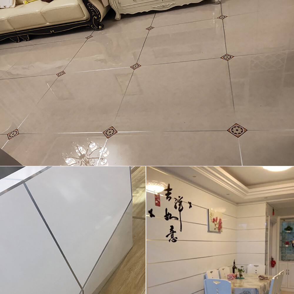 Mildewproof Tape Gap Floor Sealing Sided For Home Sticker Tile Decor Single –