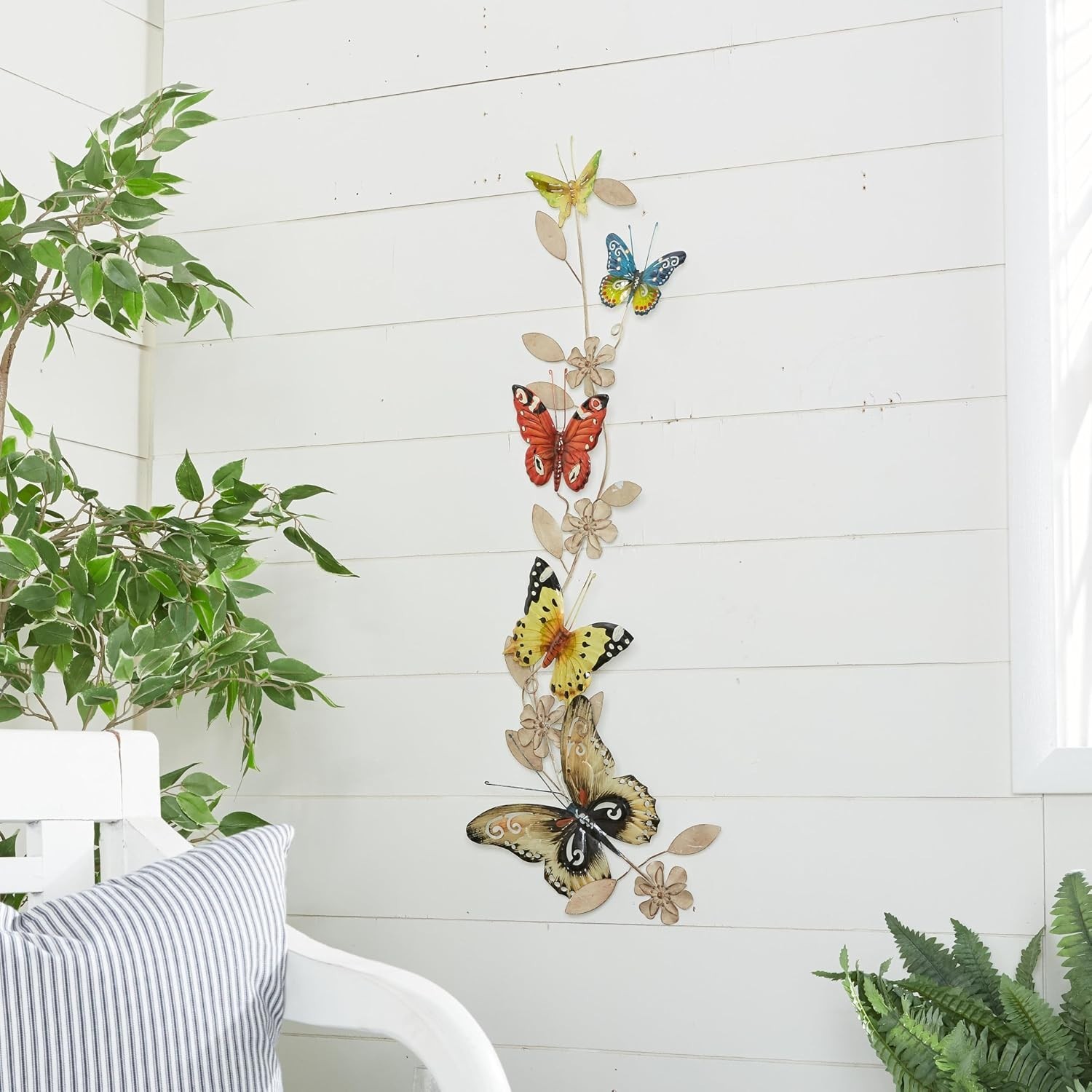 Unique Butterfly Indoor Outdoor Wall Sculpture