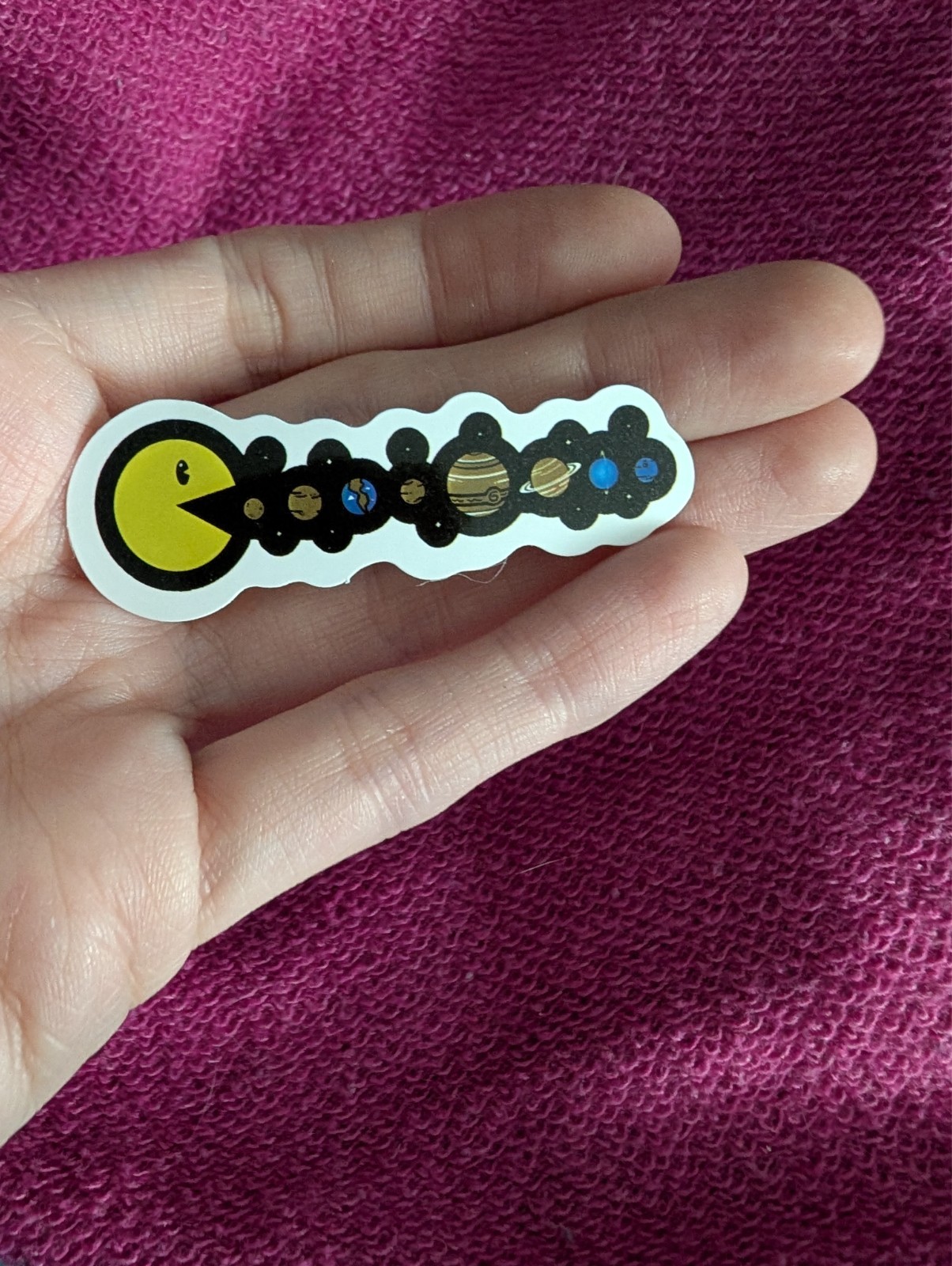 Pac-Man Sticker – Retro Arcade, Video Game, Blinky, Ghost, Pinky, Clyde