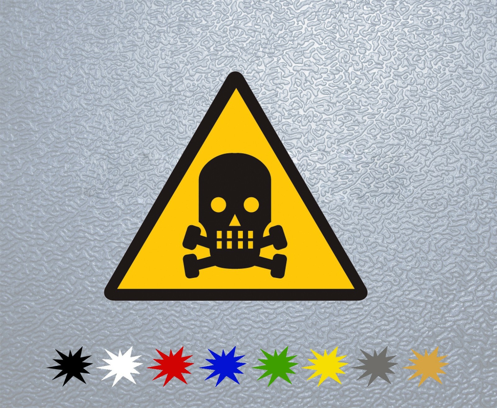 STICKER PEGATINA DECAL VINYL AUTOCOLLANT AUFKLEBER Danger Signs