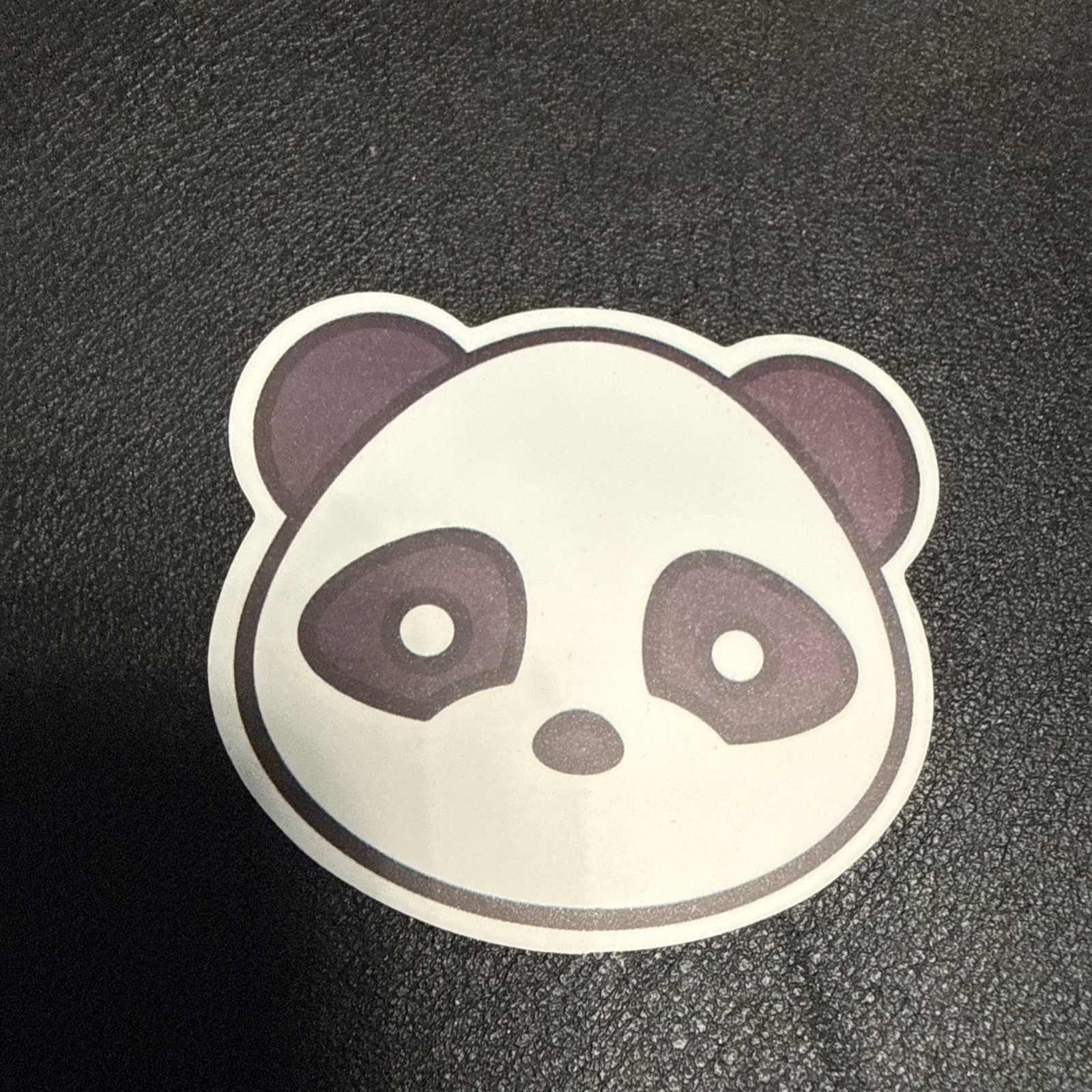 B/W Panda Chibi-Style Anime “Kawaii” Cute Little Panda Sticker/ Decal