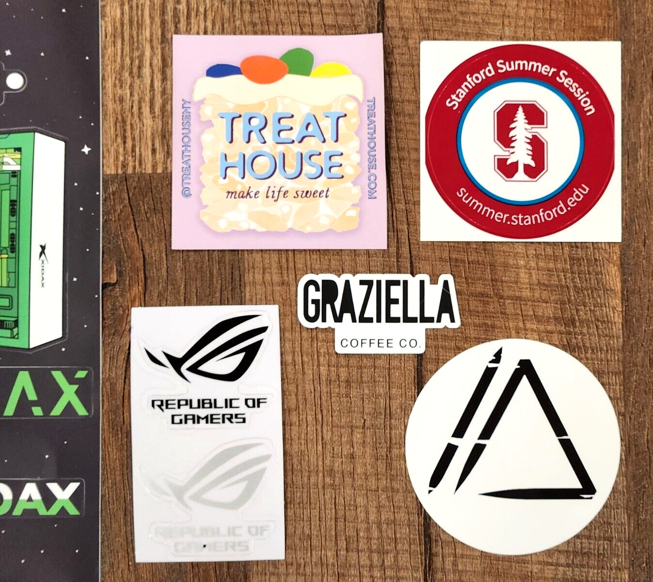 XBox 360 Xidax PC Republic of Gamers Apex Stanford AMA ACLU Toys Stickers Decals